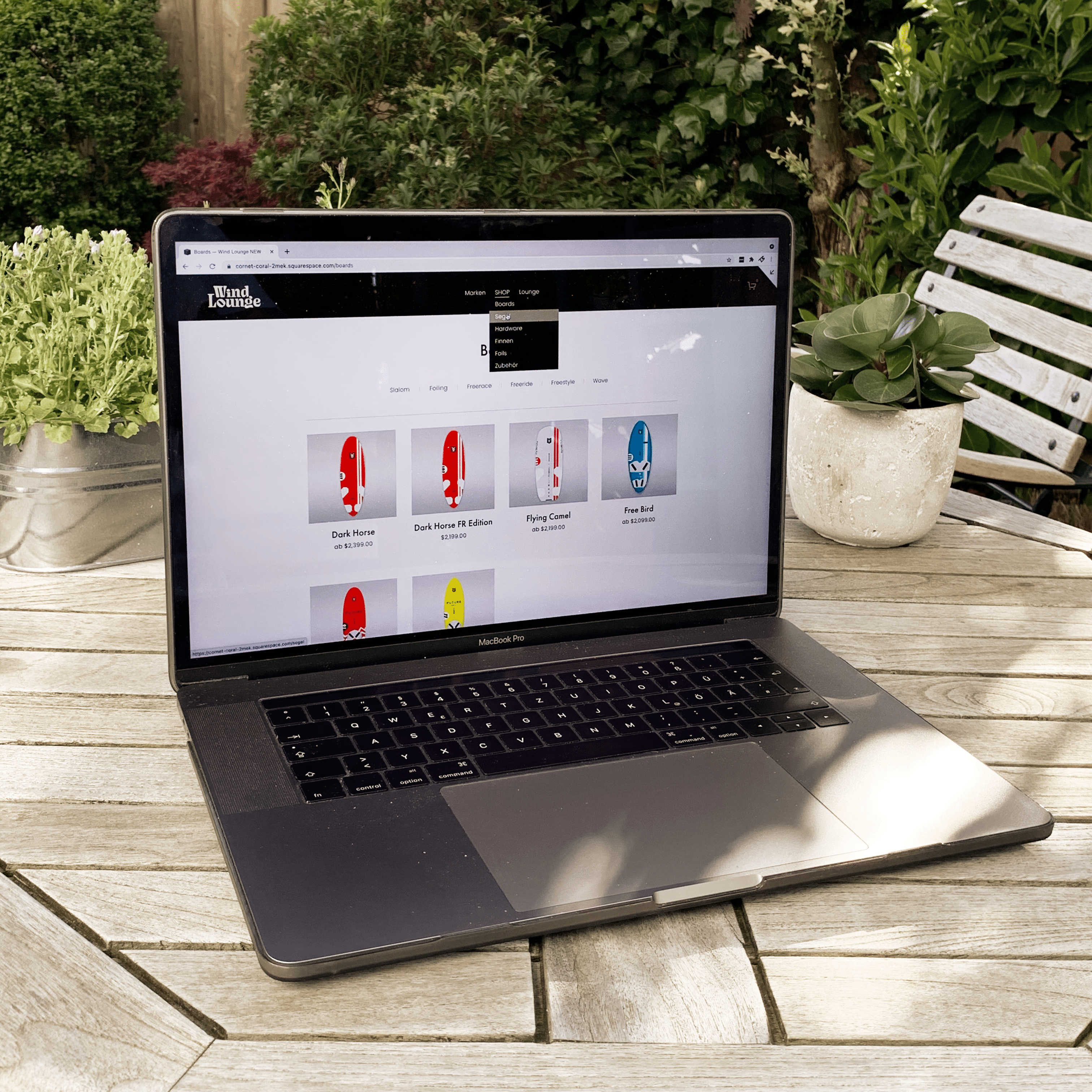 Mai 2021: Unser neues Shopsystem.