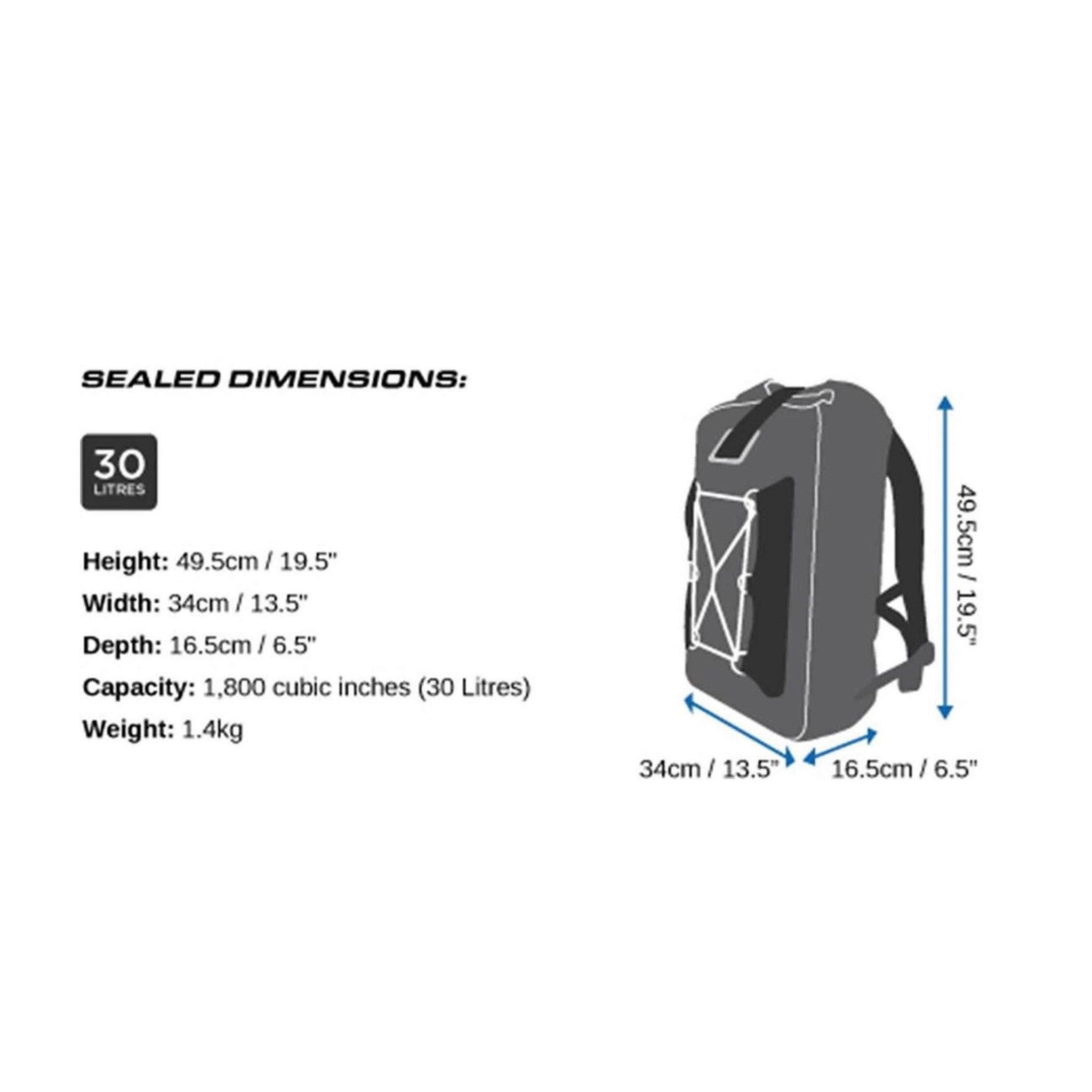 OverBoard waterproof backpack Classic 30 Blau