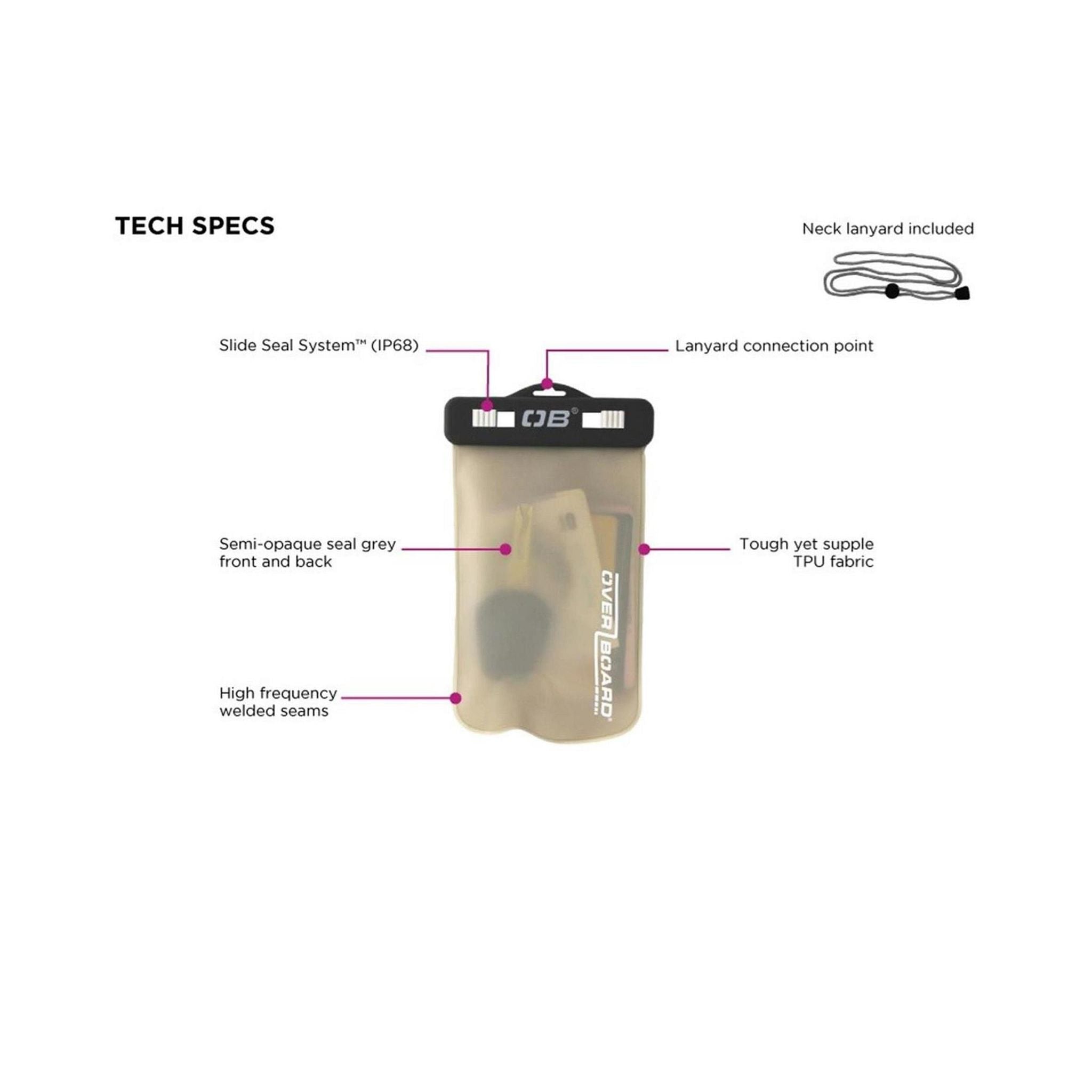 OverBoard wasserdichte Mehrzweck Tasche Smoke