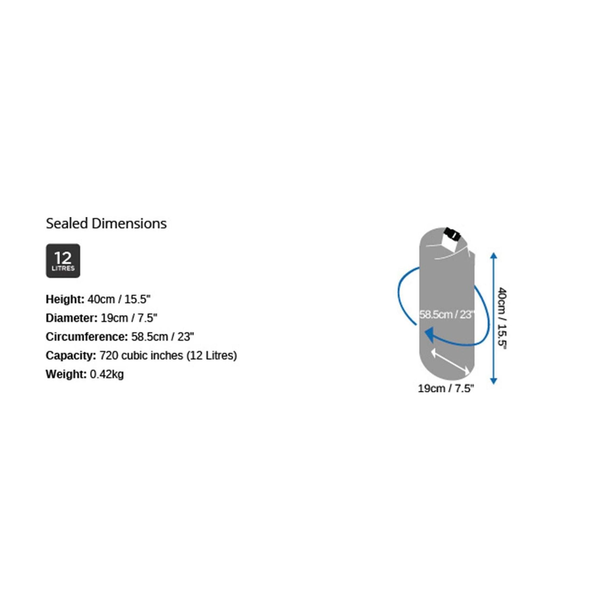 OverBoard wasserdichter Packsack 12