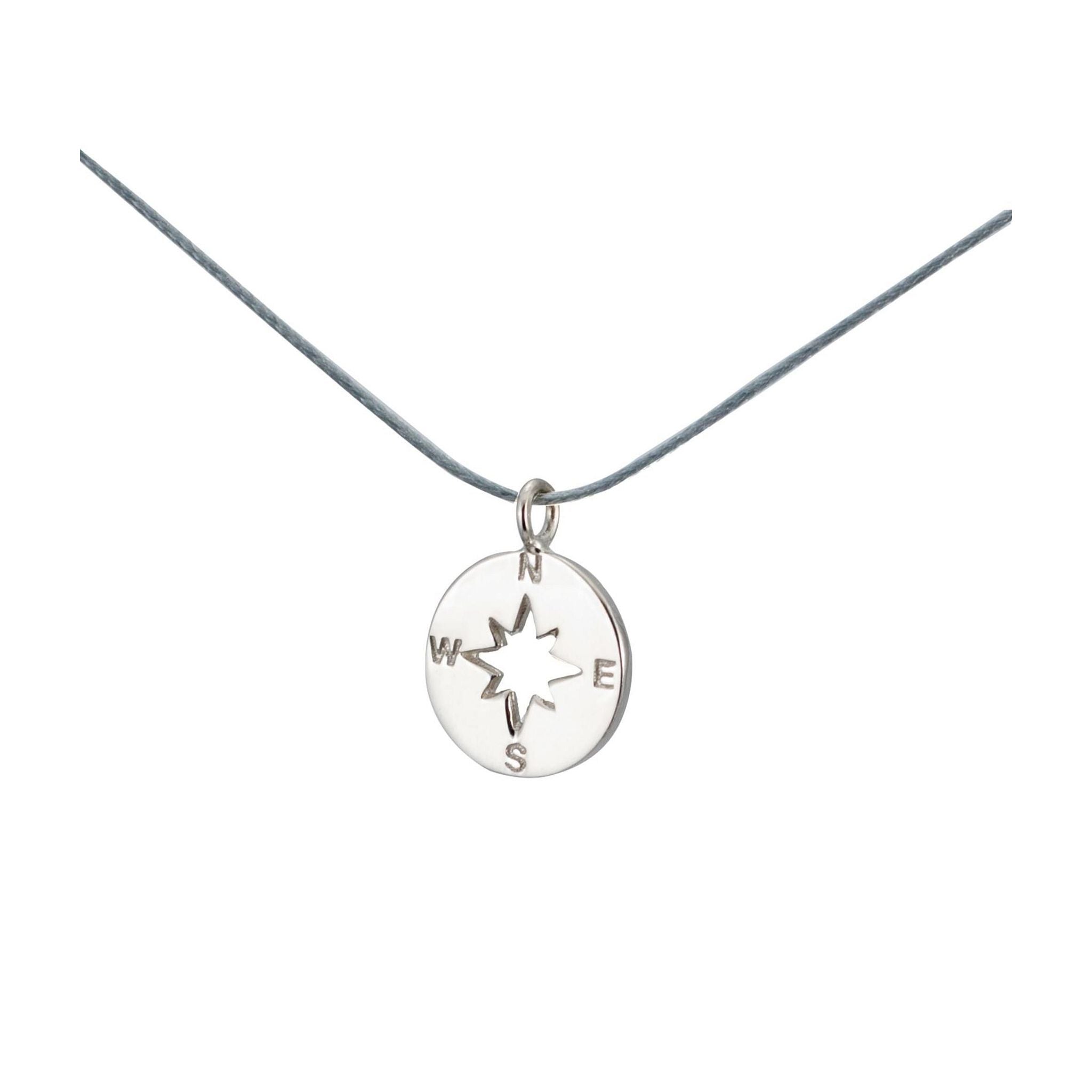 Silver+Surf Schmuck Windrose Himmelsrichtungen S Silver