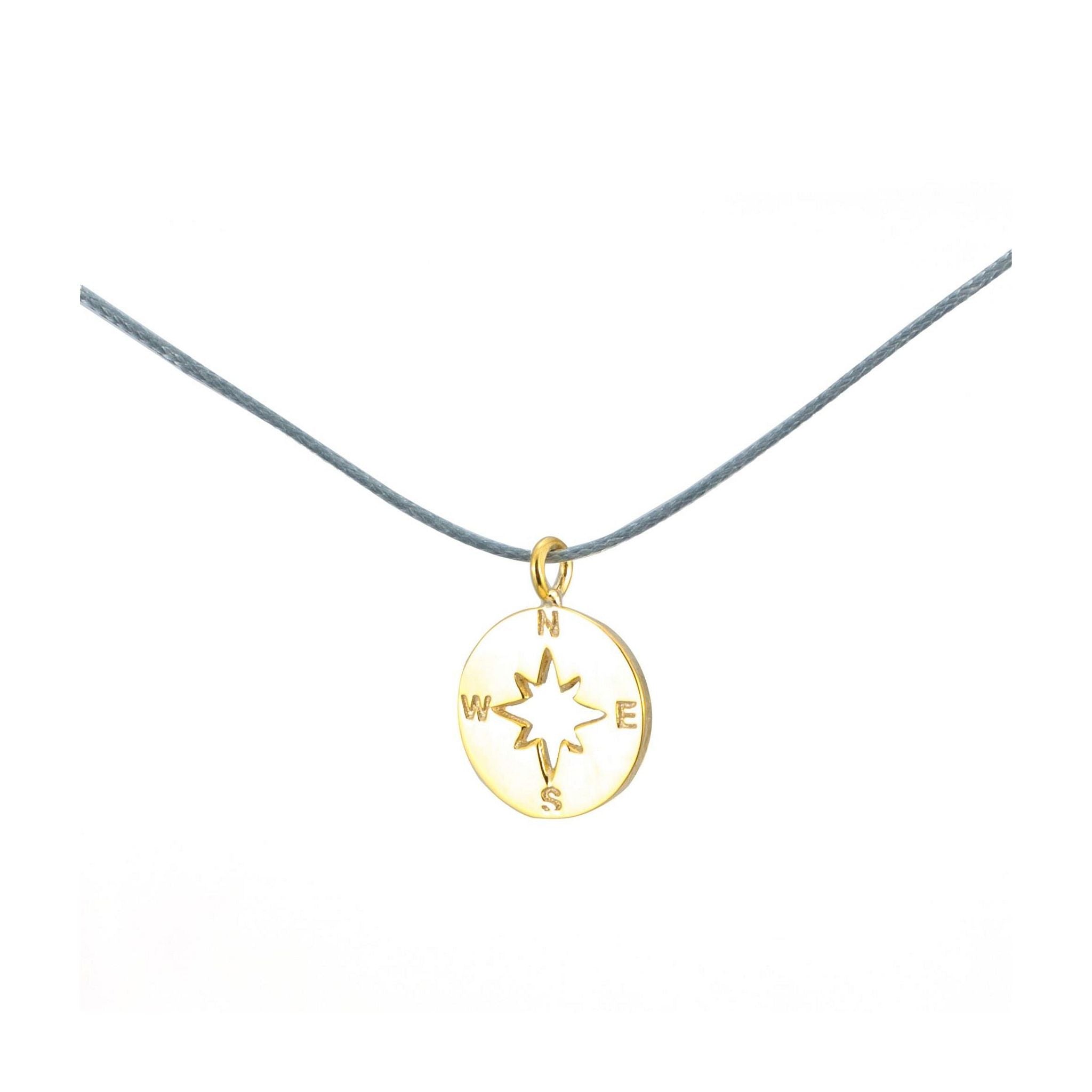 Silver+Surf Silberschmuck Windrose S Gold