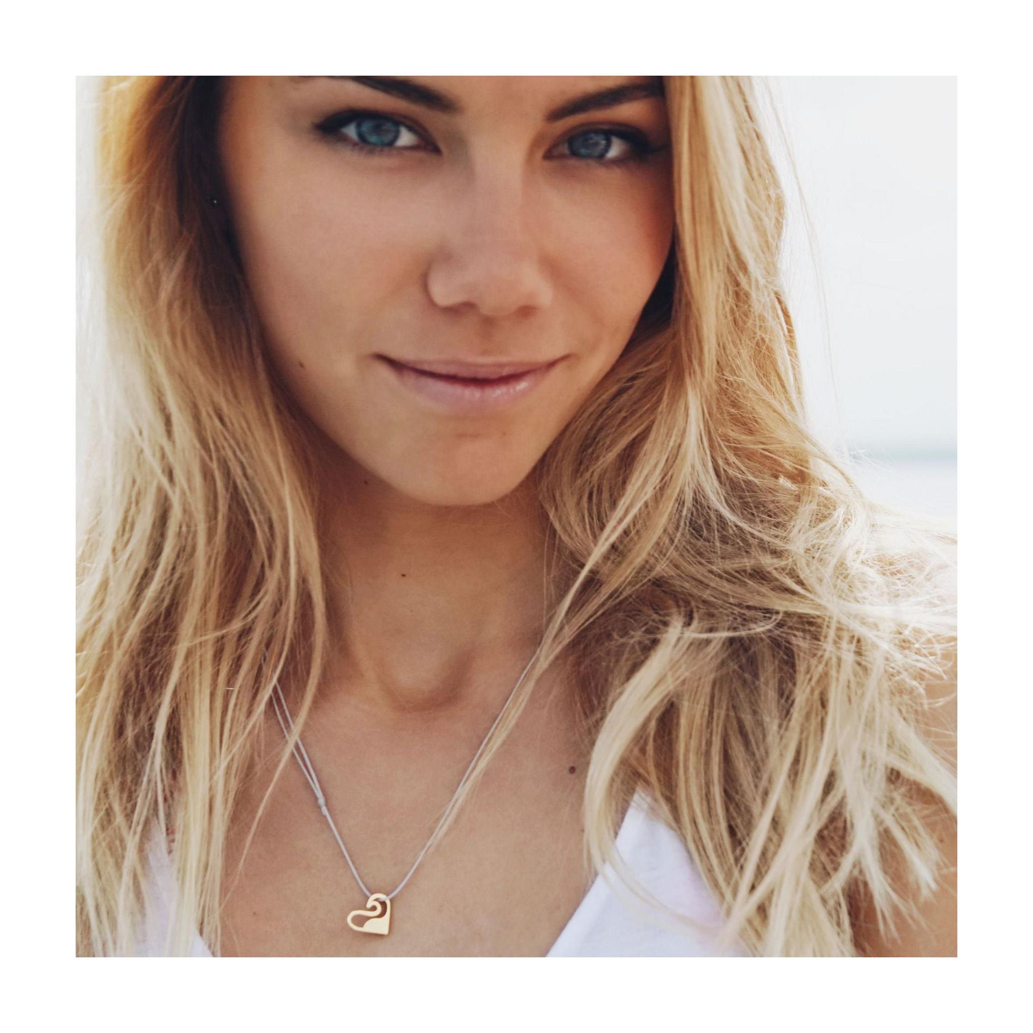 Silver+Surf Silber Schmuck Love Welle Wave S Gold
