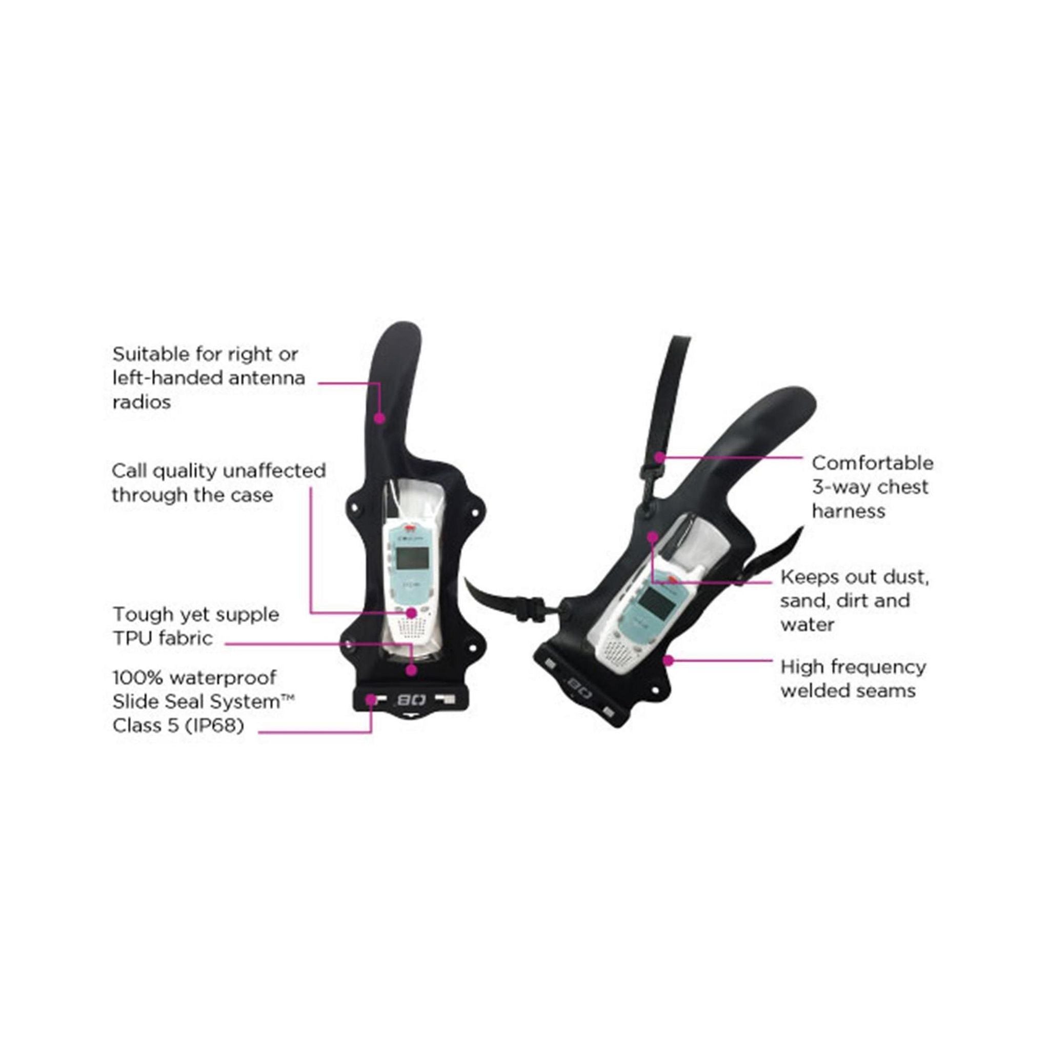 OverBoard waterproof bag for VHF radio Black