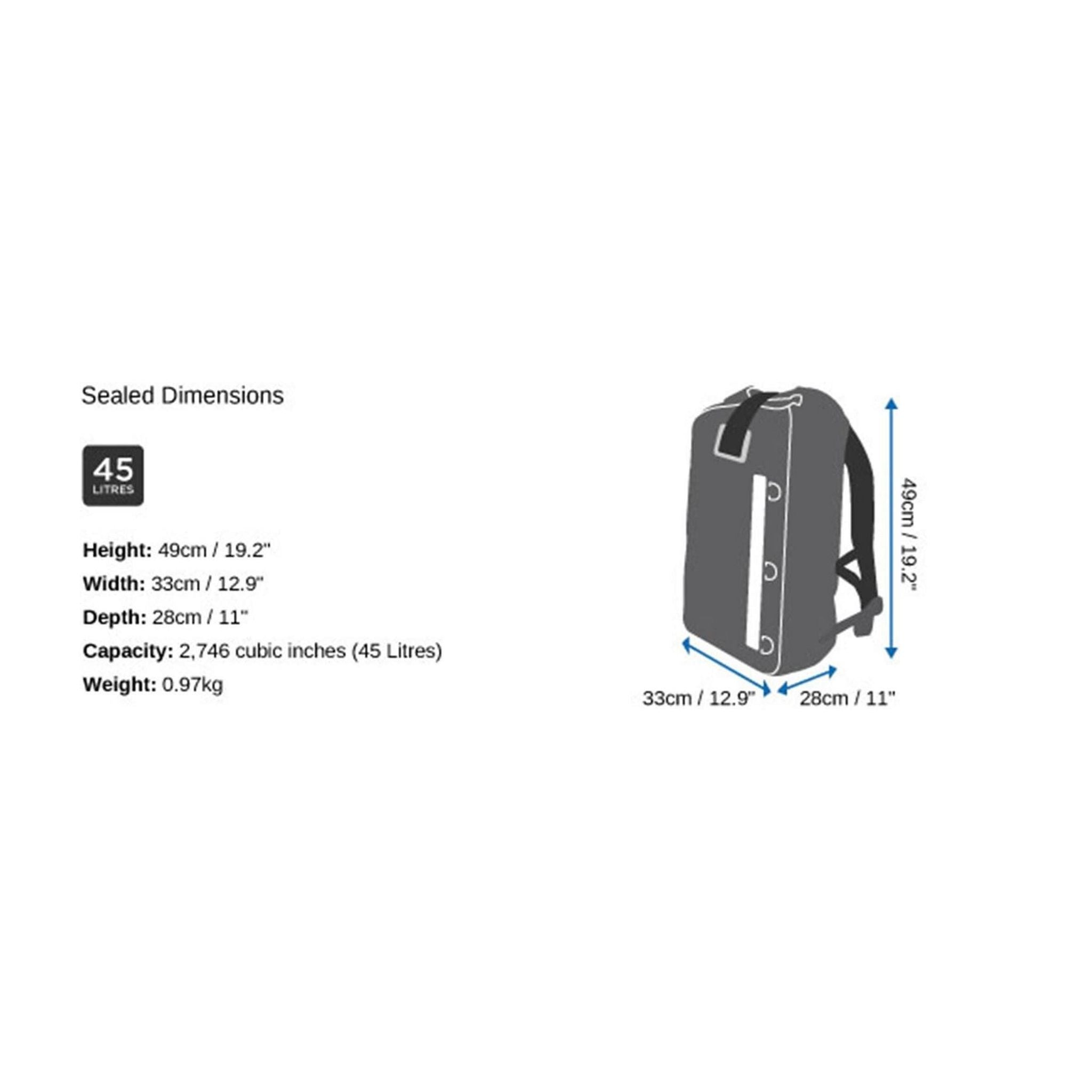 OverBoard wasserdichter Rucksack 45
