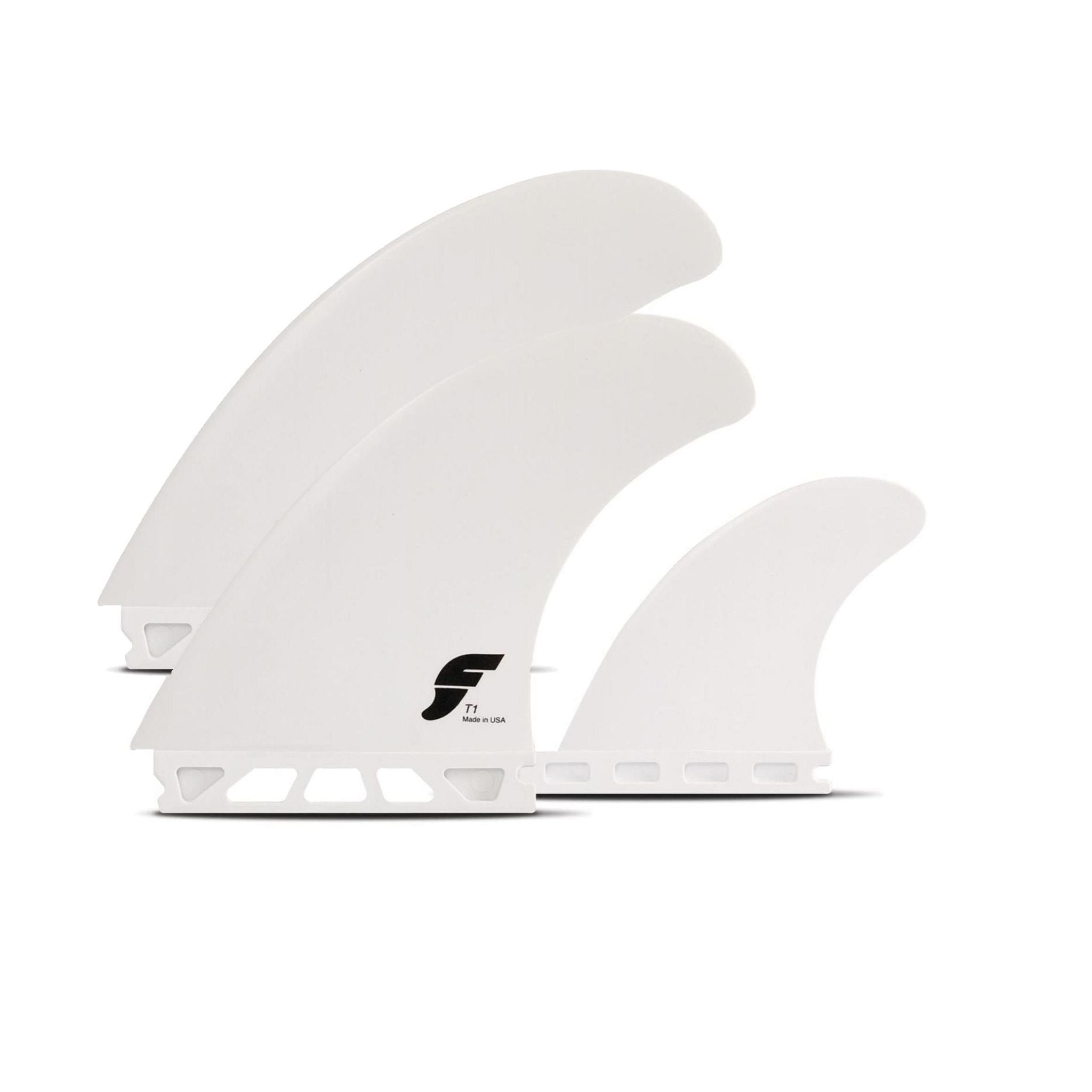 FUTURES Thruster Fin Set T1 Thermotech White