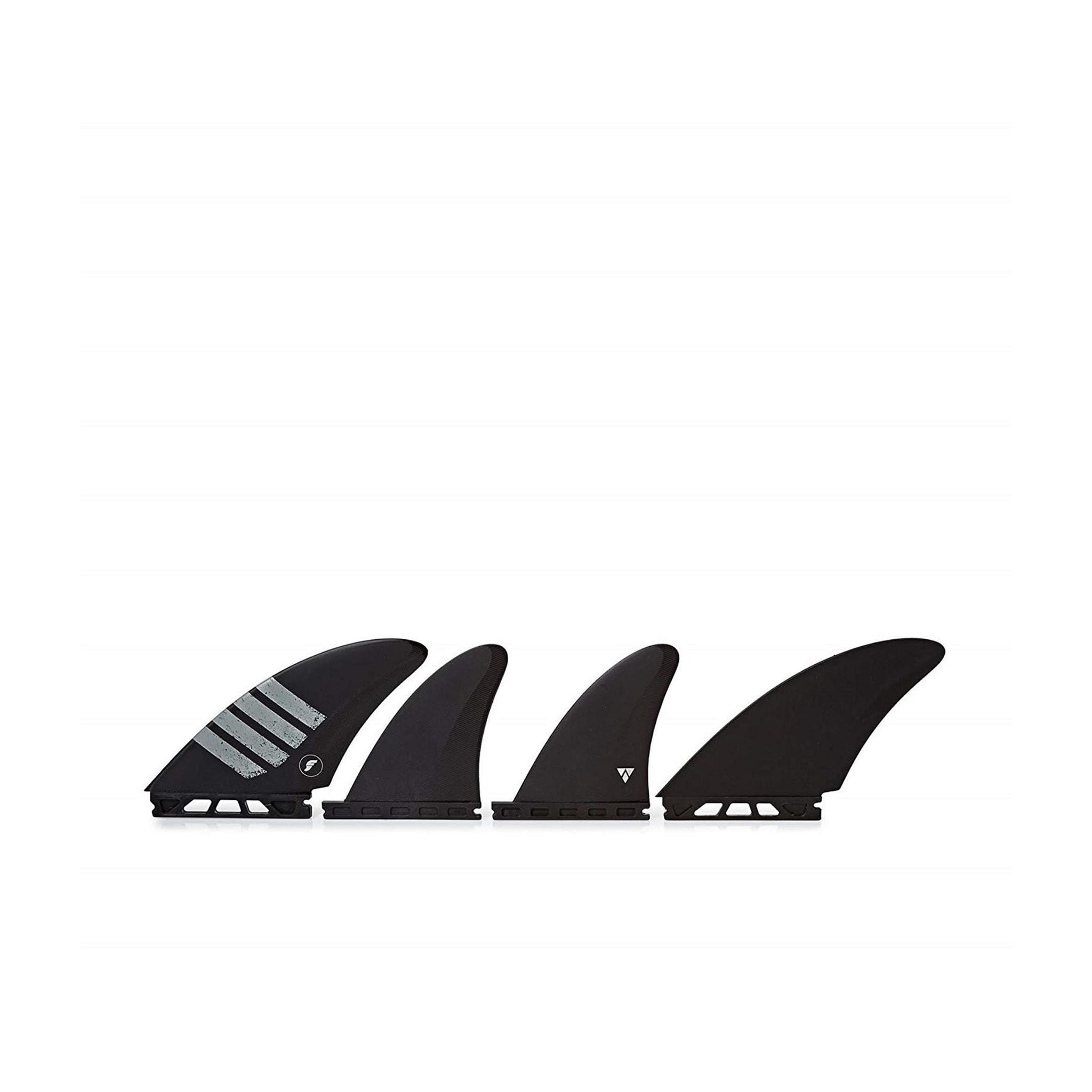 FUTURES Quad Fin Set Controller Alpha L Carbon 5.7