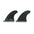 FUTURES Quad Fin Set HS Rear Generation Hayden Cox L Smoke 7.2