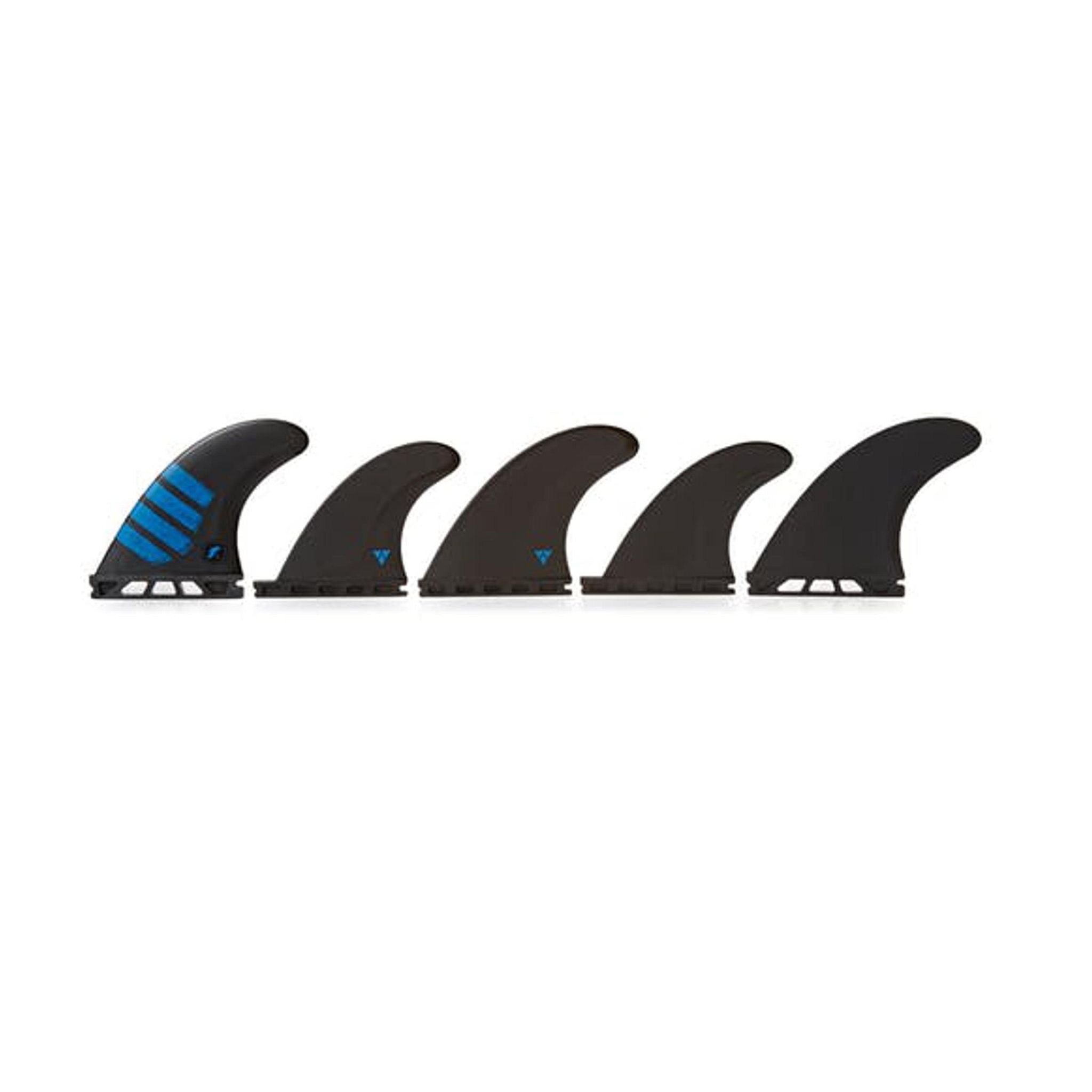 FUTURES Quad Thruster 5-Fin Set Alpha M Carbon 5.5