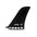 FUTURES Single Fin SUP RFD Bark Prone US 7.0 Schwarz