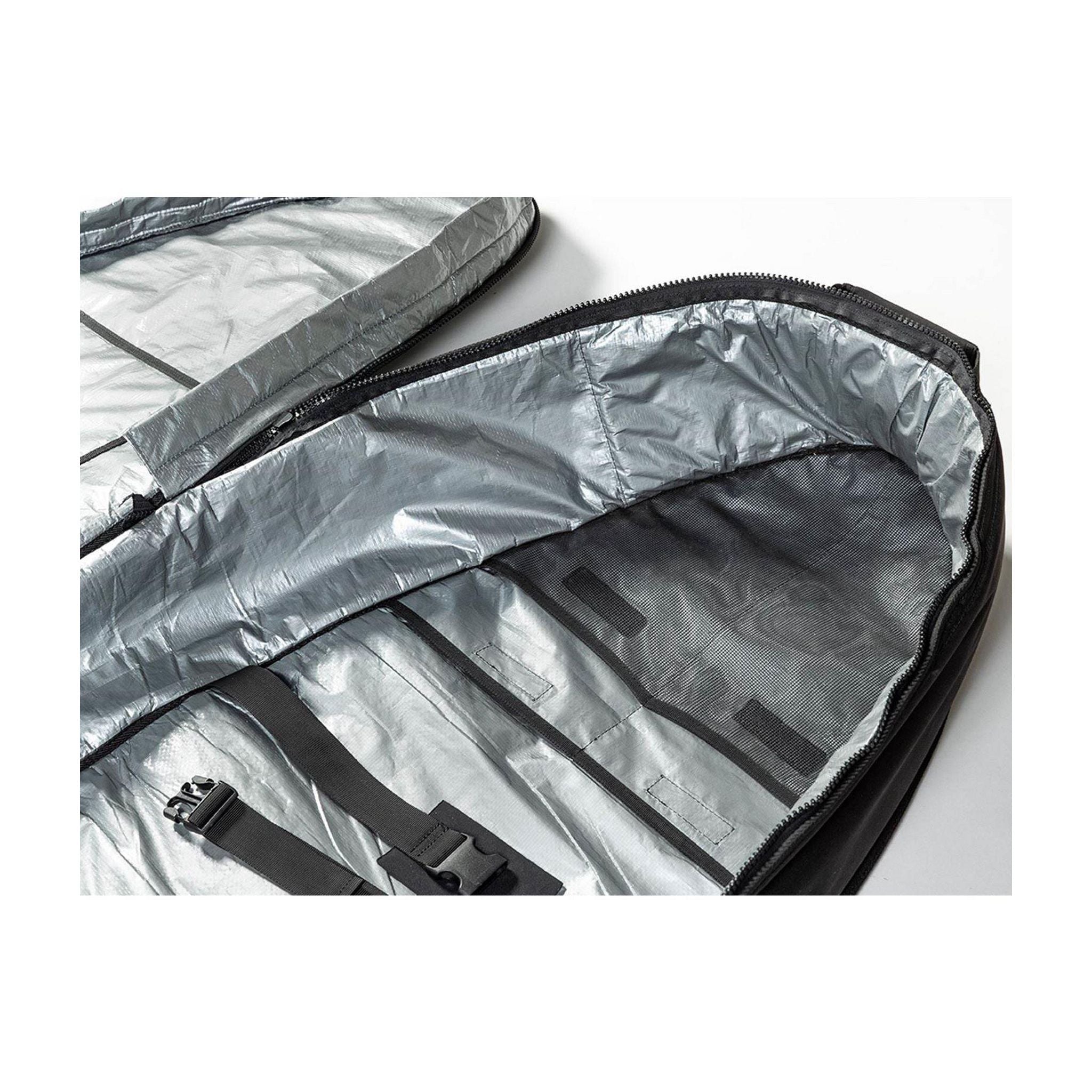 ROAM Boardbag Surfboard Coffin Double Triple Grey