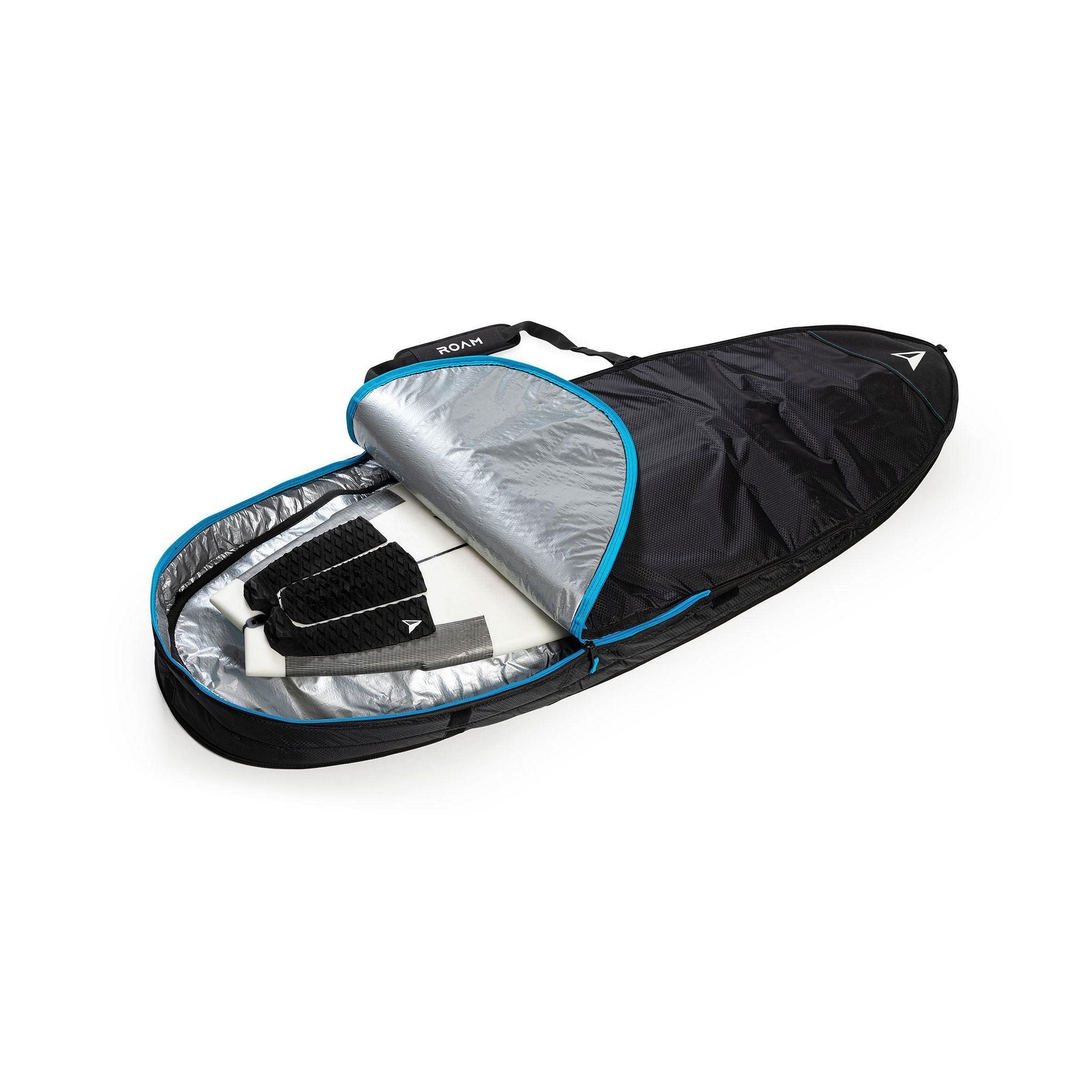ROAM Boardbag Surfboard Tech Bag Doppel Fun Black