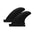Surfboard Finnen TORQ SB1 Sidebite SOFT One Tab Black