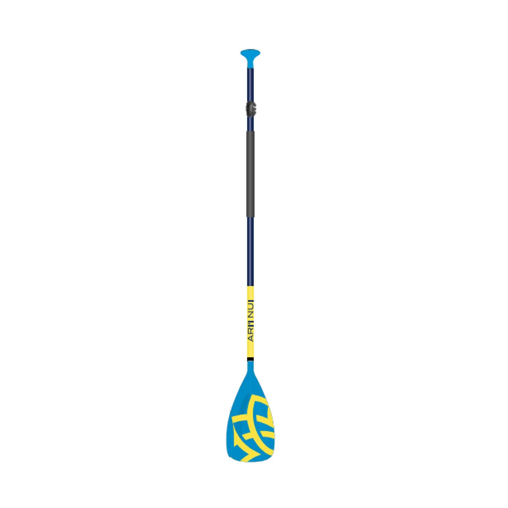 ARIINUI SUP paddle aluminum 3-piece 170-210 Blue Yellow