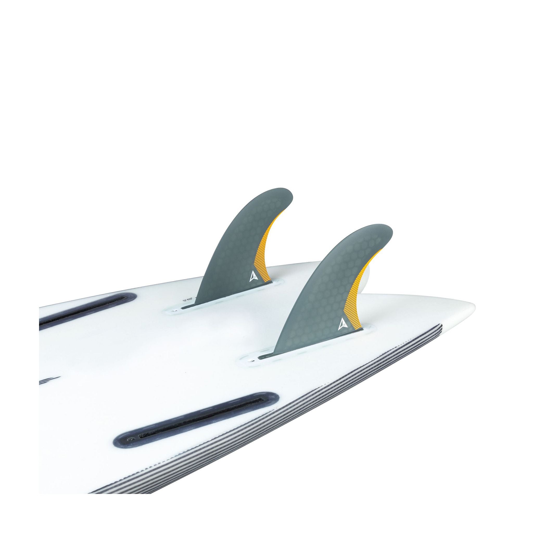 ROAM Quad Rear Fin Set one tab M Smoke