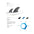 ROAM Sidebite Fin Set two tab M