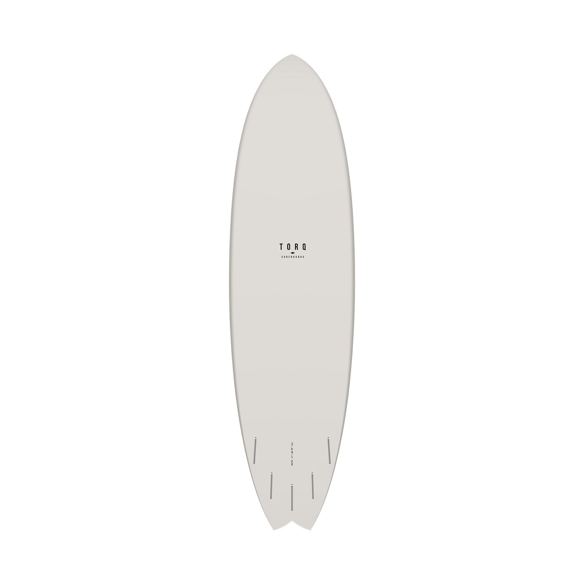 TORQ TET 7.2 MOD Fish Classic 3.0 Surfboard x 22 1/2 53 White