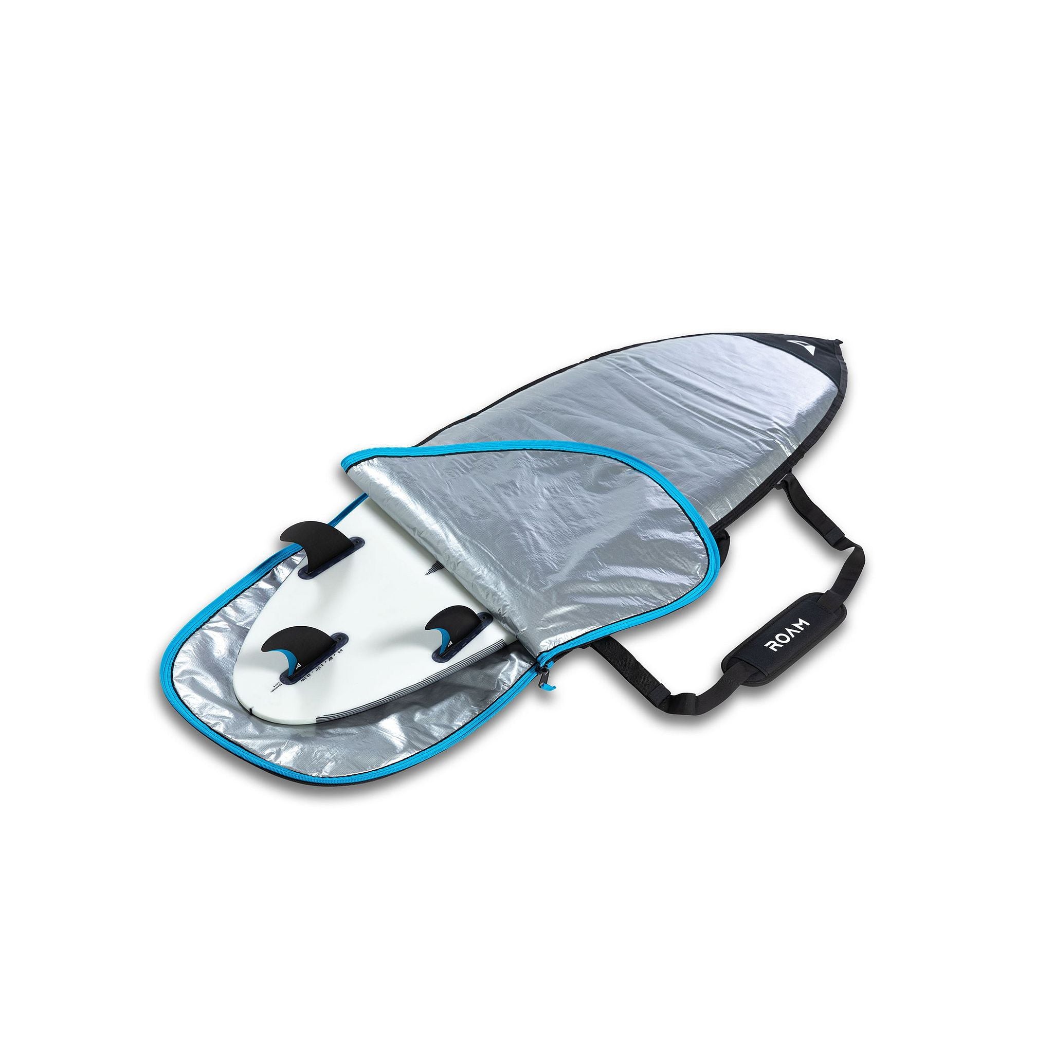 ROAM Boardbag Surfboard Daylight Short PLUS Gray