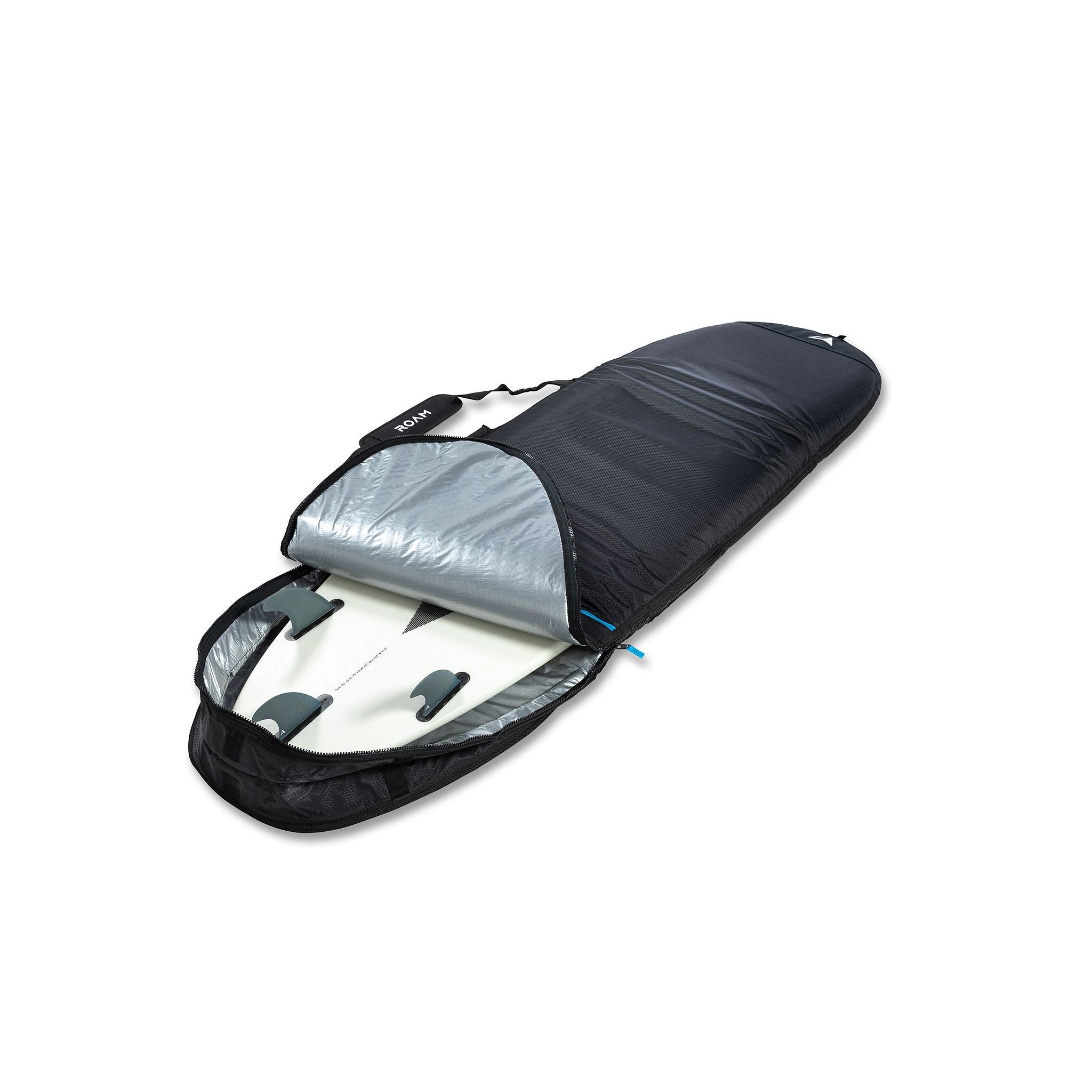 ROAM Boardbag Surfboard Tech Bag Funboard PLUS Grey