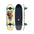 Flying Wheels Street Pool Skateboard Hannya 29.25 x 8.75 Brown
