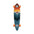 Flying Wheels Gun Skateboard Eagle 35 x 8.5 Multicolor