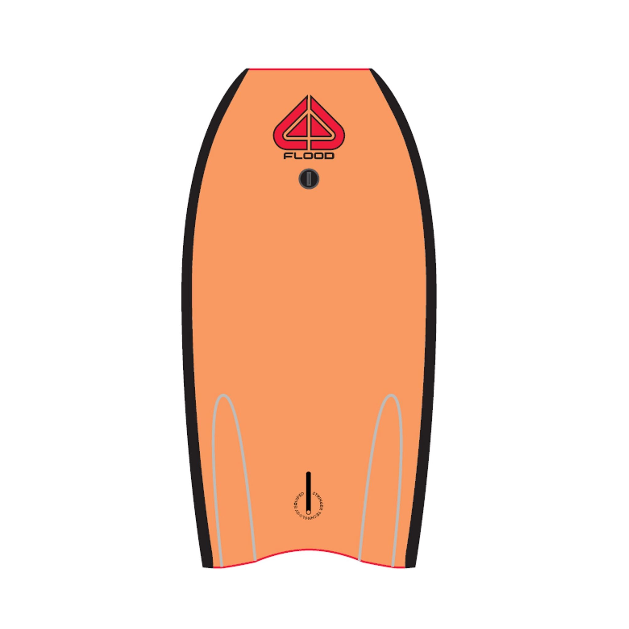 FLOOD Bodyboard Usurper 41 Red Orange