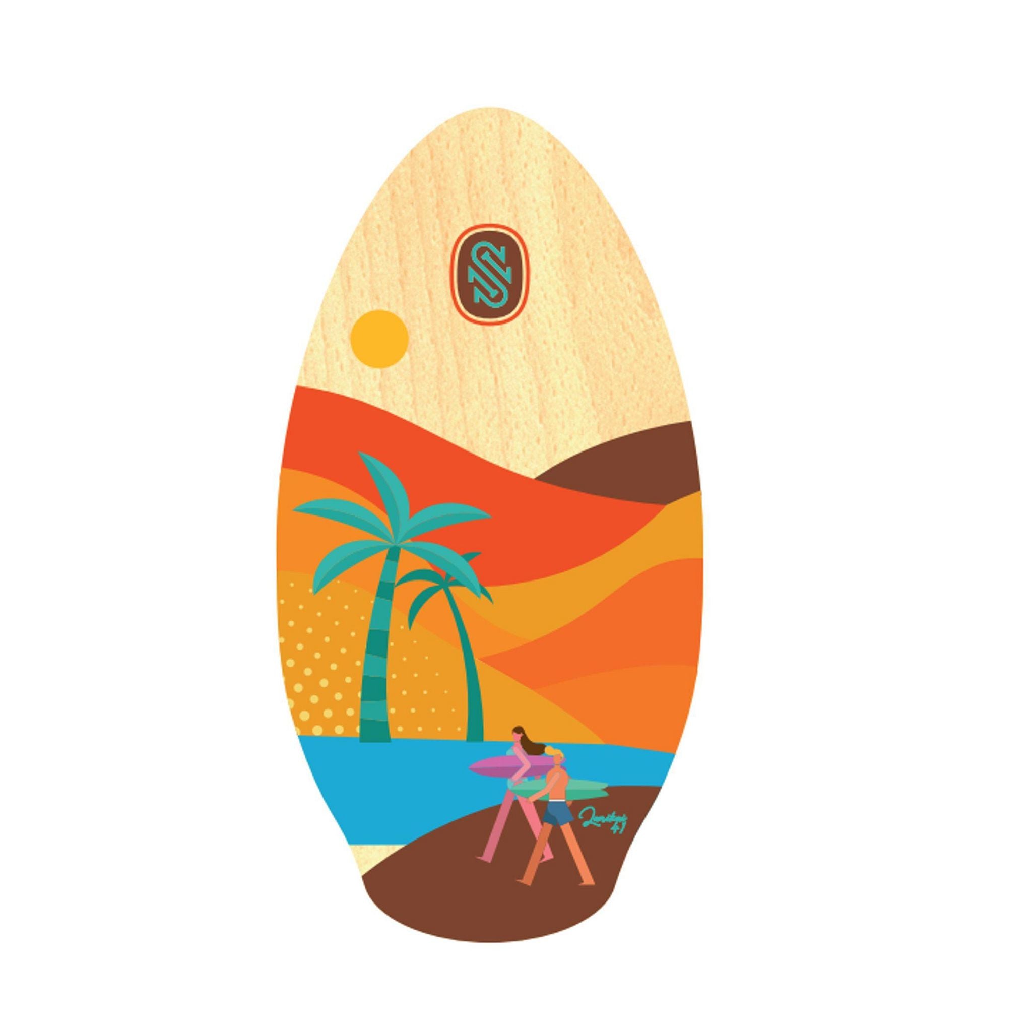 Skimboard SkimOne Lanikai 105 x 53 Red Orange