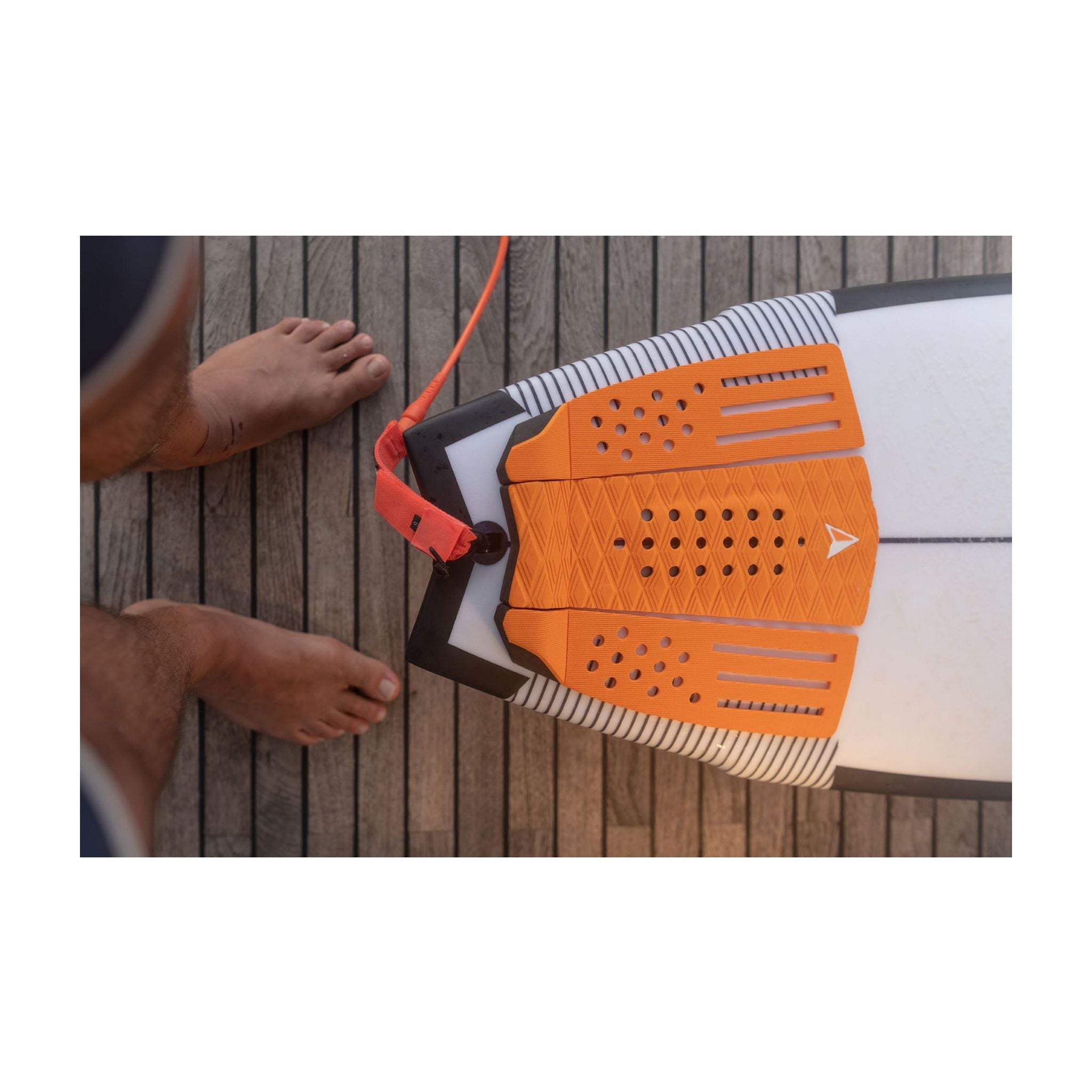 ROAM Footpad Deck Grip Traction Comp Pad Orange