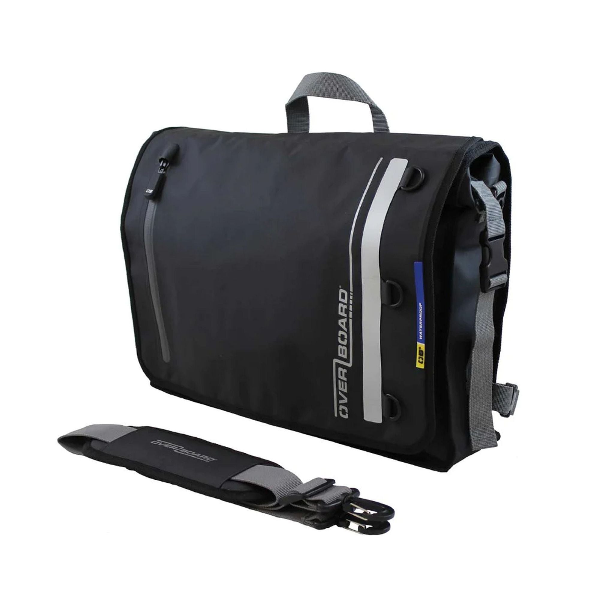 OverBoard waterproof messenger bag courier bag Black