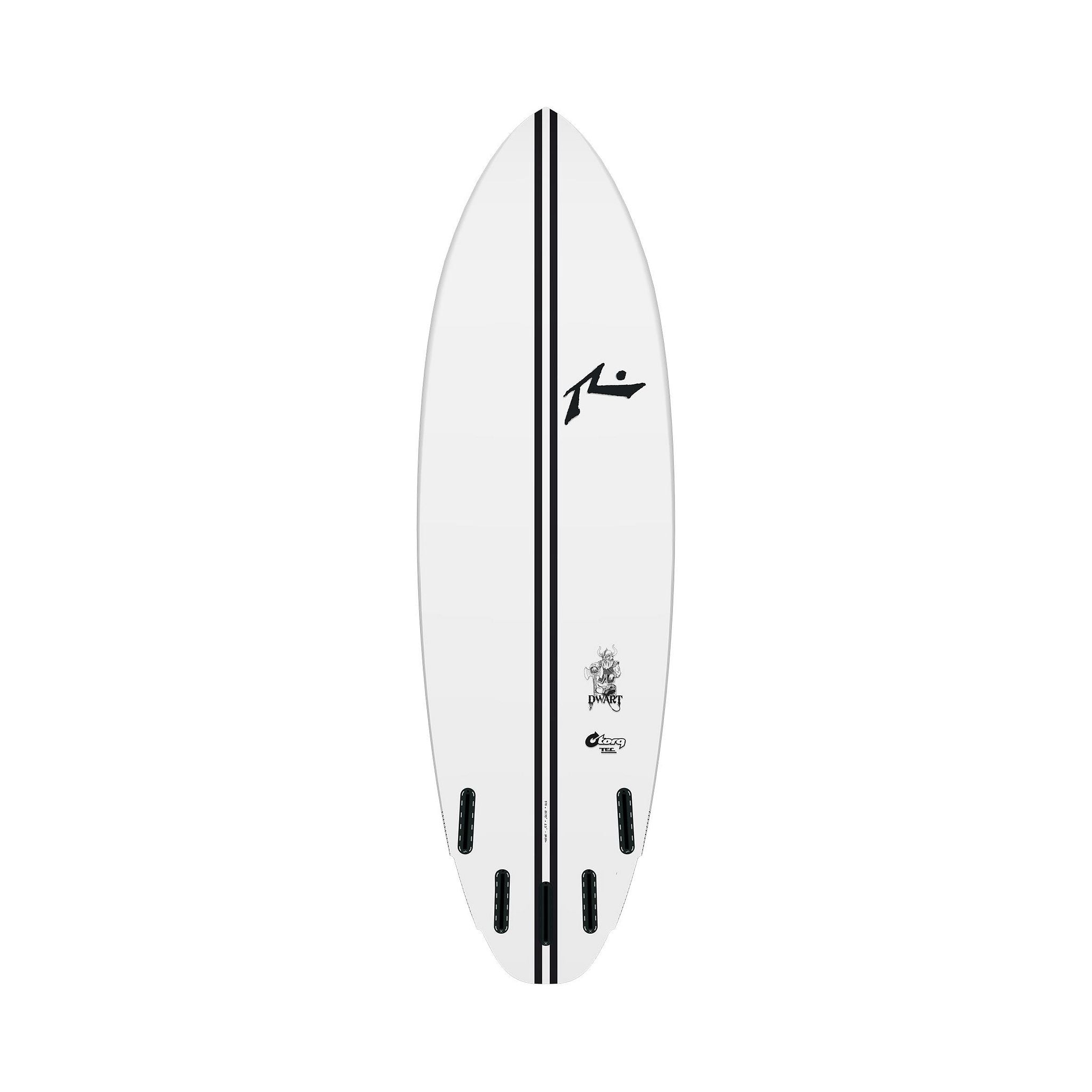 Surfboard RUSTY TEC Dwart White Hybrid