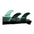 FUTURES Thruster Fin Set F3 Legacy neutral XS Green 5.8