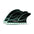 FUTURES Quad Fin Set Honeycomb Legacy Neutral Green
