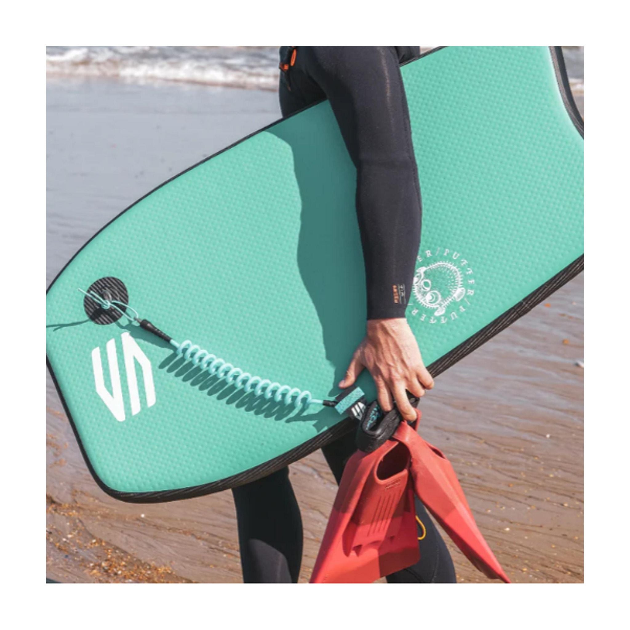 SNIPER inflatable bodyboard PUFFERFISH Turquoise