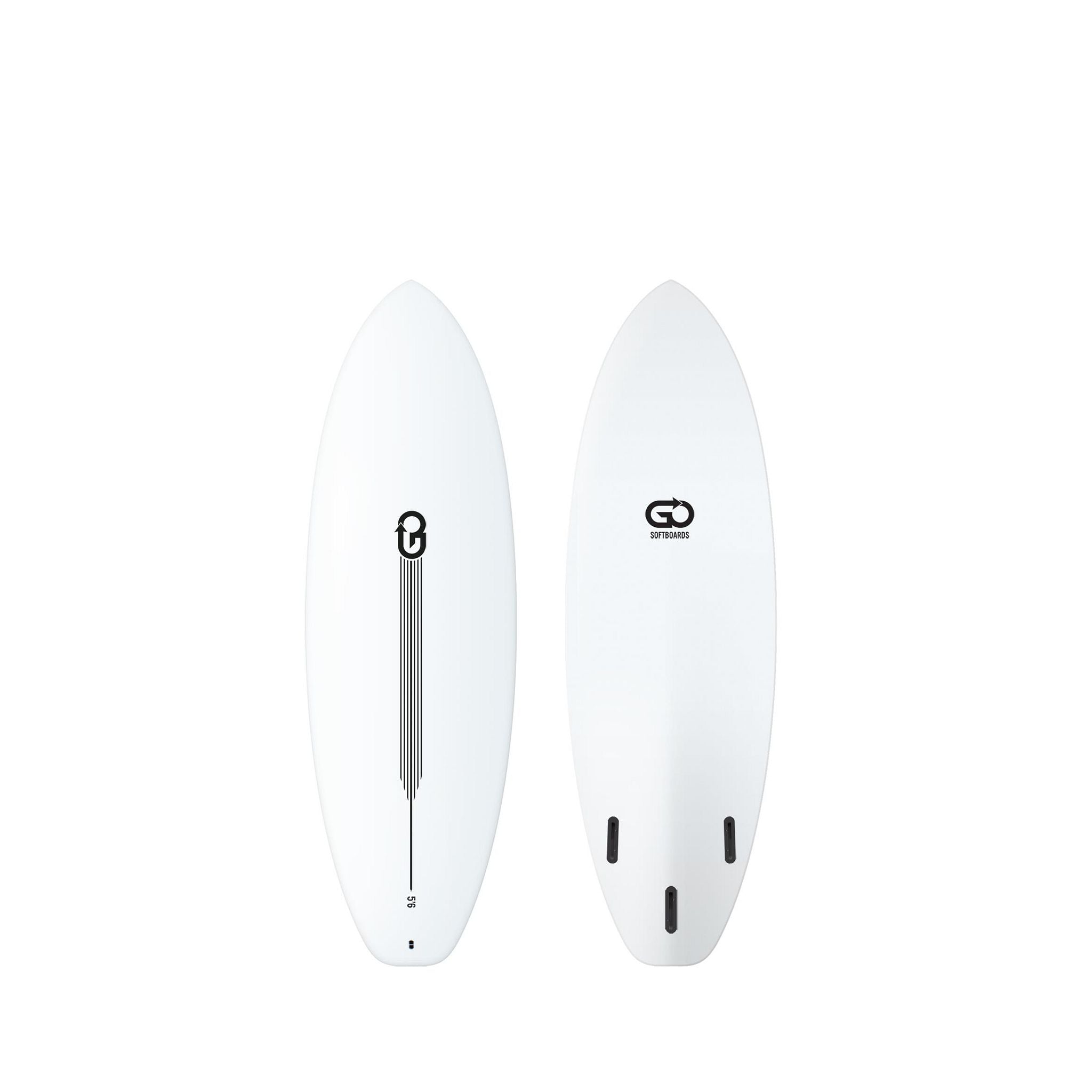 GO Softboard Surf Range Soft Top Surfboard