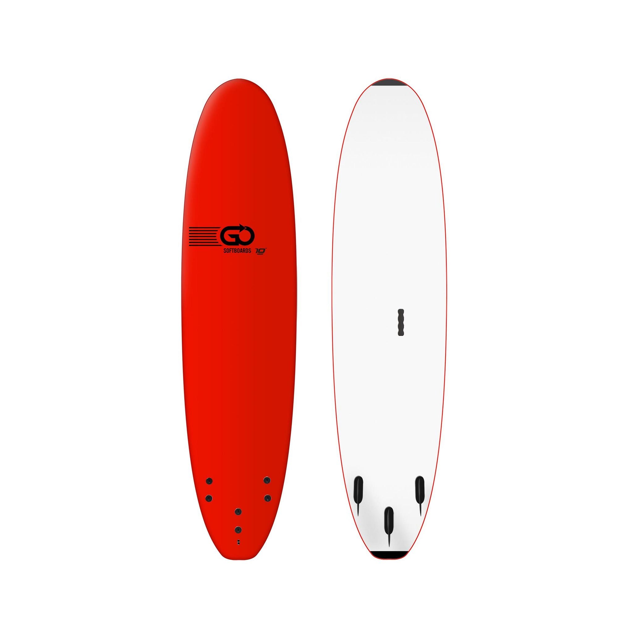 GO Softboard School Surfboard 10.0 x 24 107.3 Red