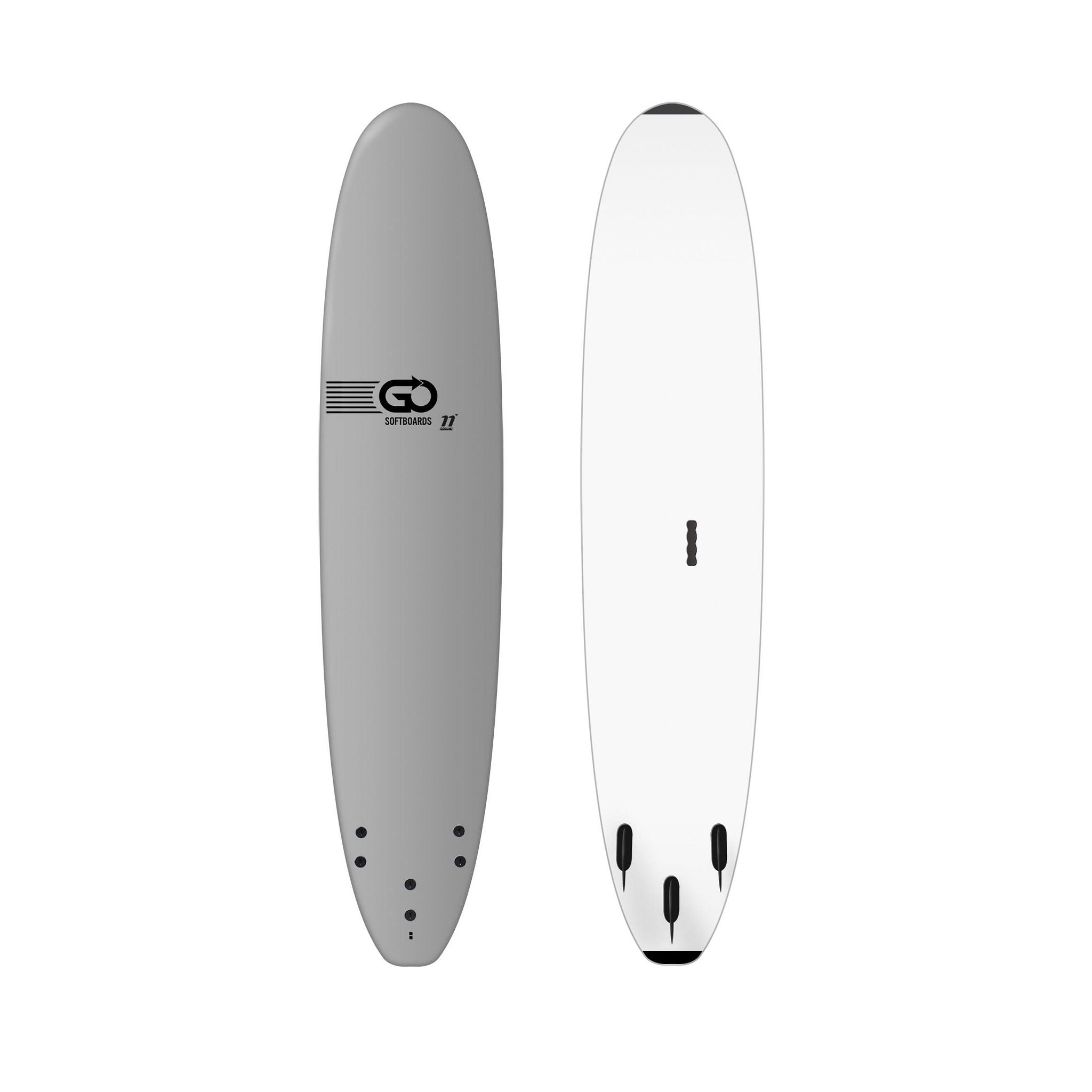 GO Softboard School Surfboard 11.0 x 25 1/2 142.8 Grey