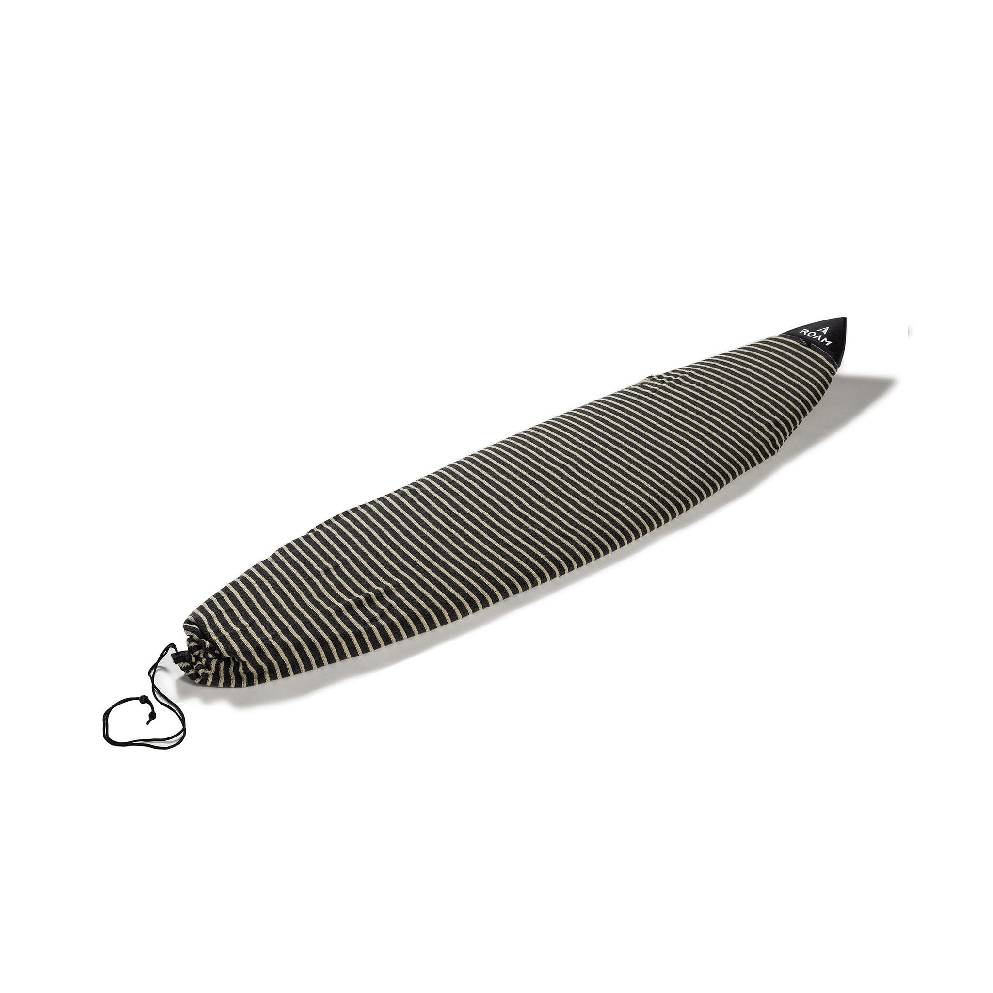 ROAM Surfboard Socke ECO Shortboard Gray Stripes