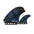 FUTURES Twin+1 Fin Set Mayhem Evil Honeycomb