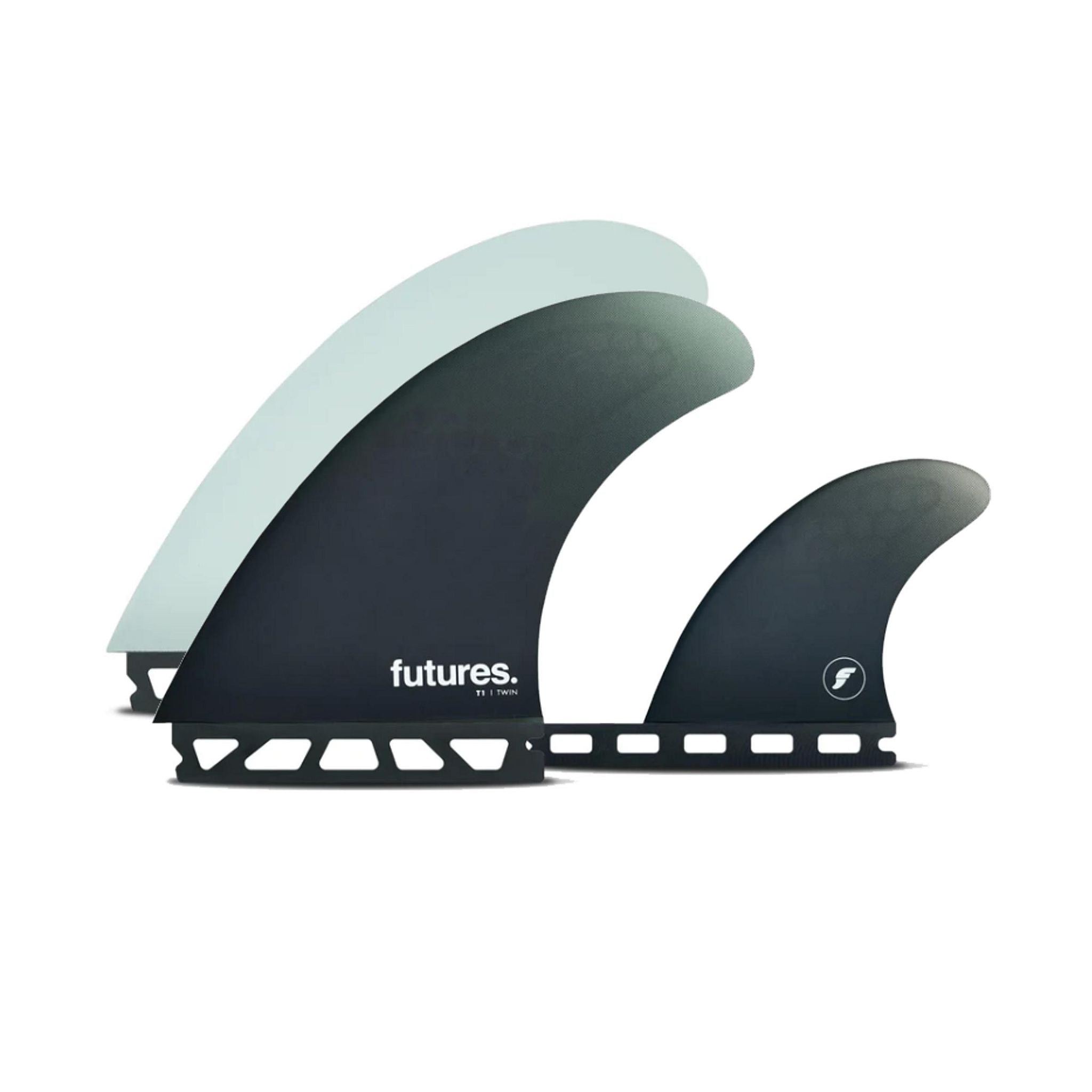 FUTURES Twin+1 Fin Set T1 Honeycomb M Navy