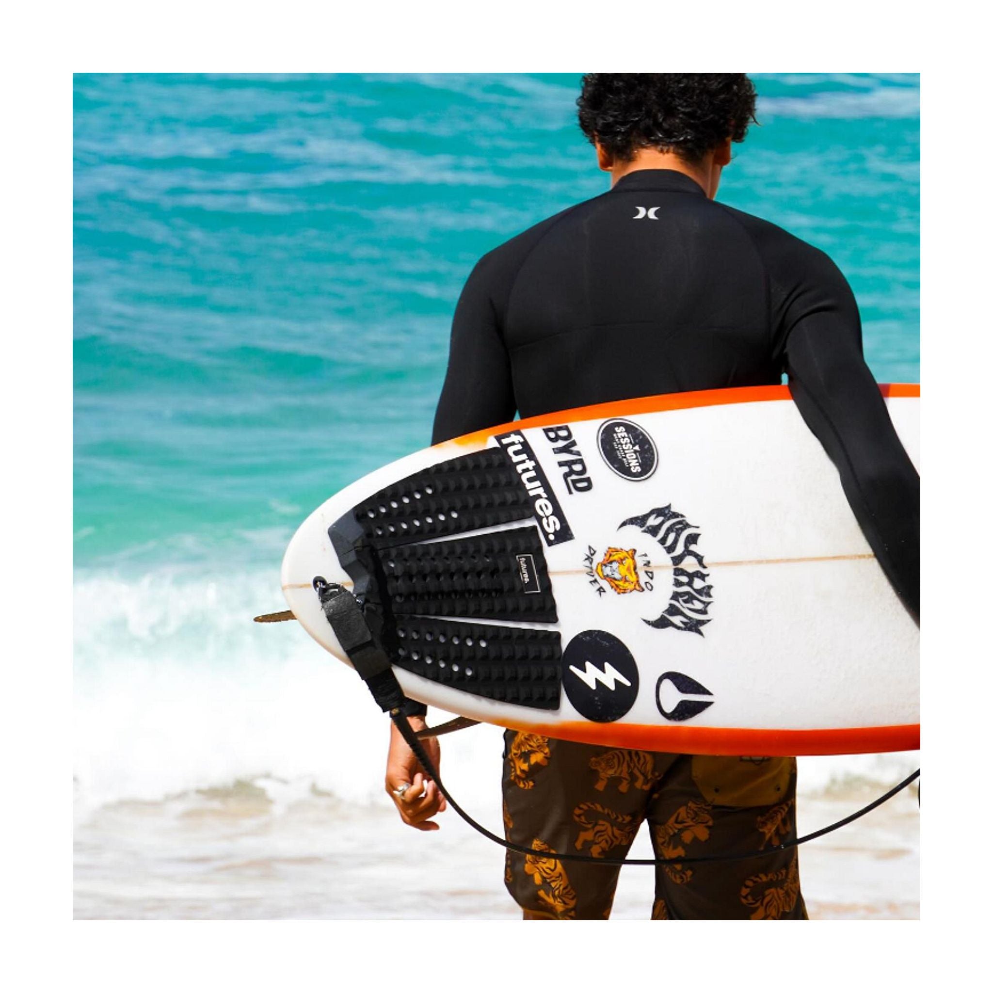 FUTURES Traction Pad Surfboard Brewster Narrow Black