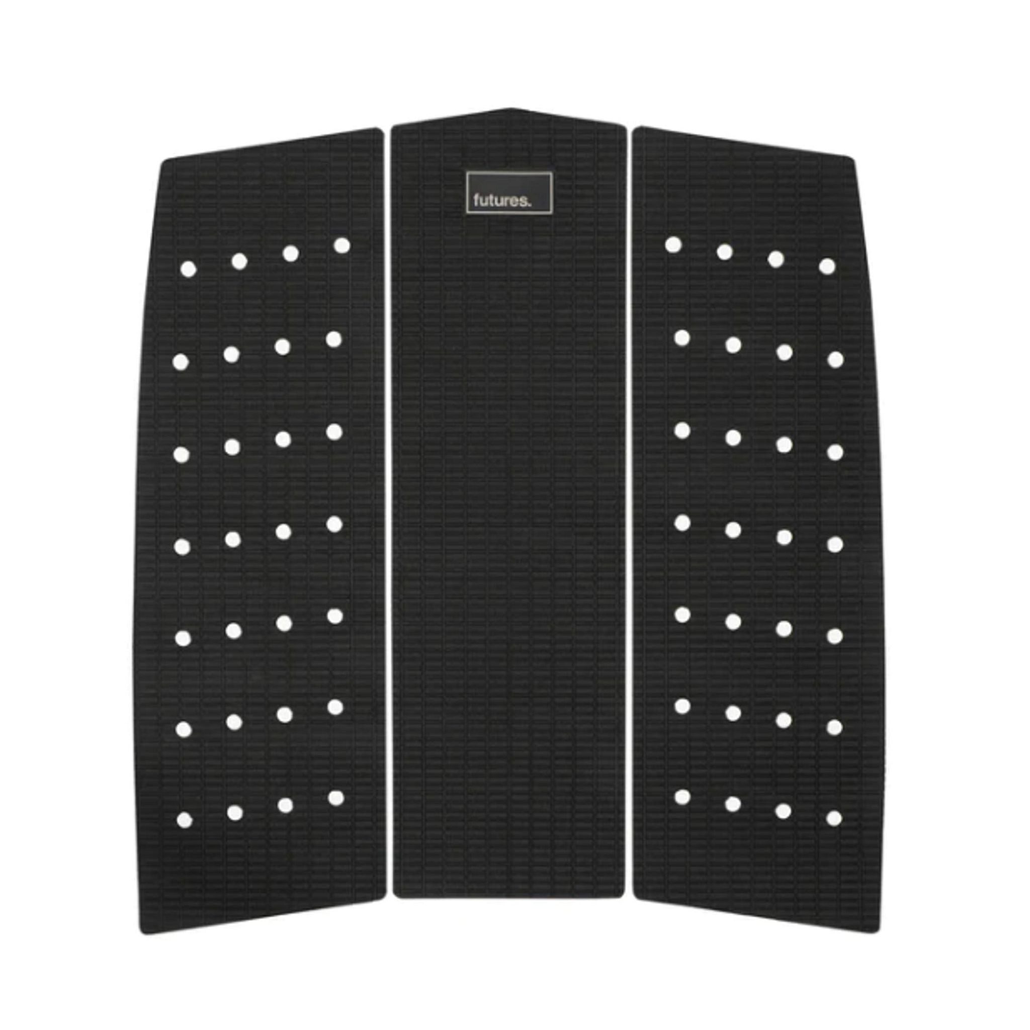 FUTURES Traction Landing Pad Surfboard Footpad Black