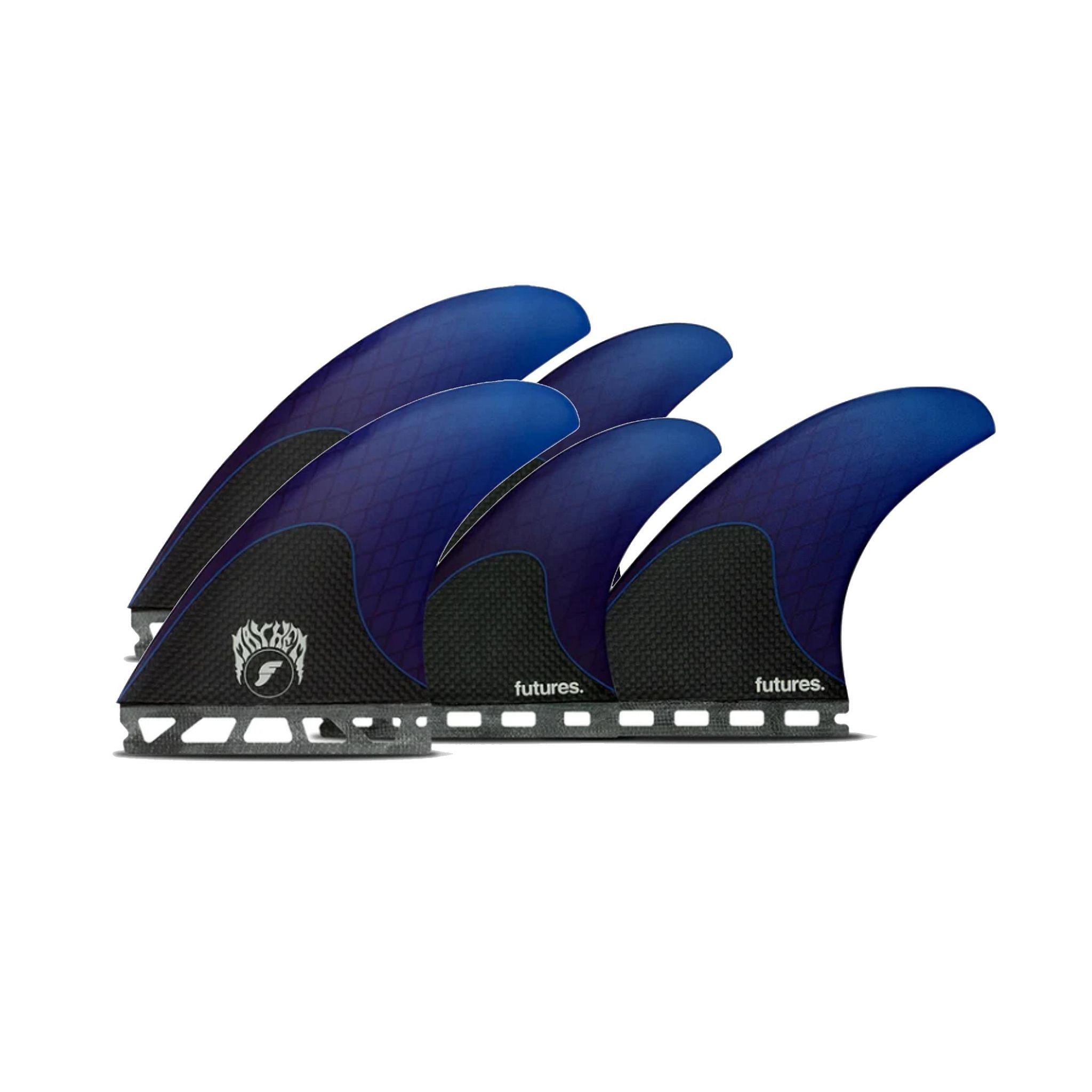 FUTURES Quad Thruster 5 Fin Set Mayhem 3.0