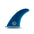 FUTURES Gun Single Fin Dick Brewer Fiberglass Blue