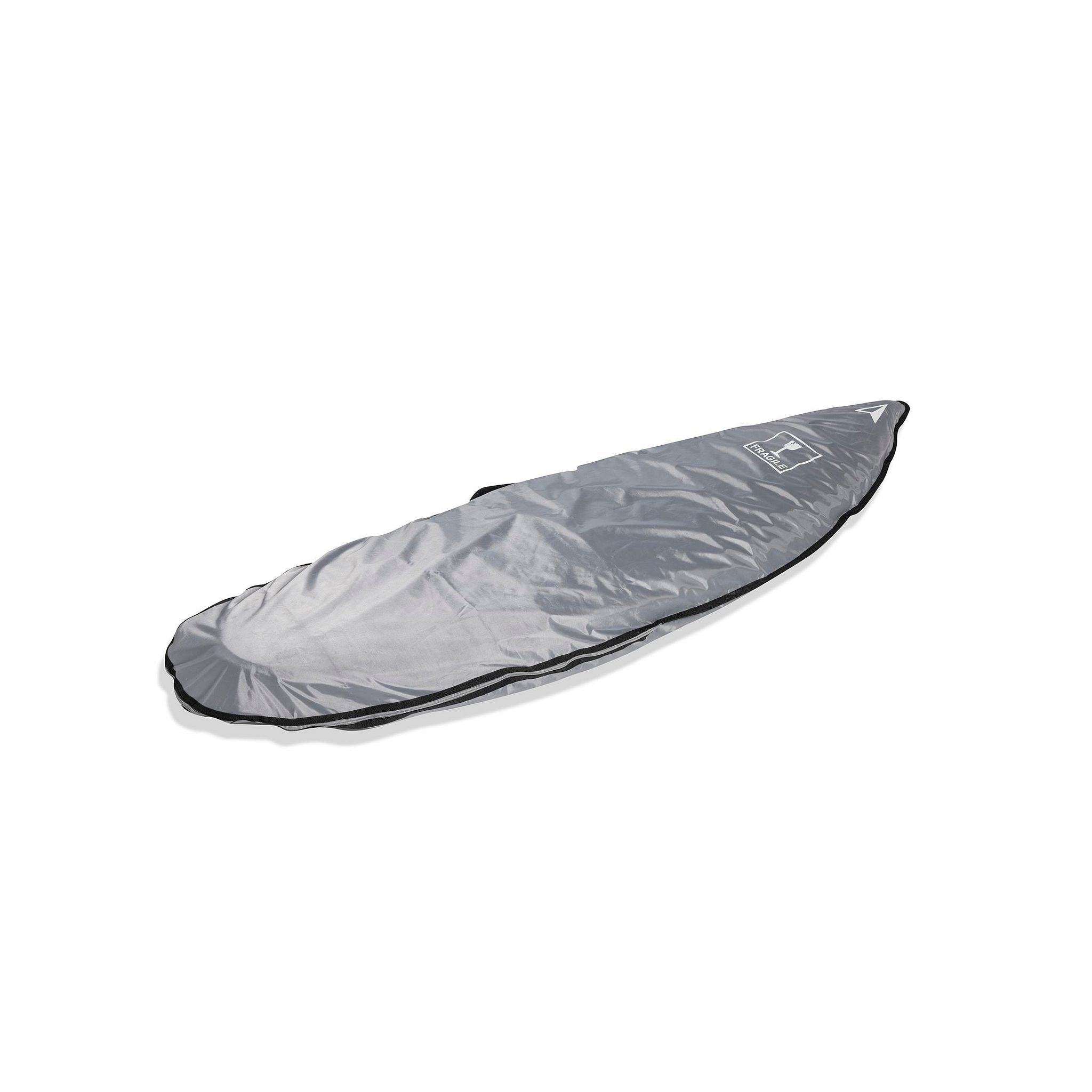 ROAM Stealth Sleeve Fish Surfboard-Tasche Grey