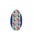 Skimboard SkimOne Holz 90 x 51 Hibiscus Blue