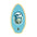 Skimboard SkimOne wood High Times 105 x 53 White