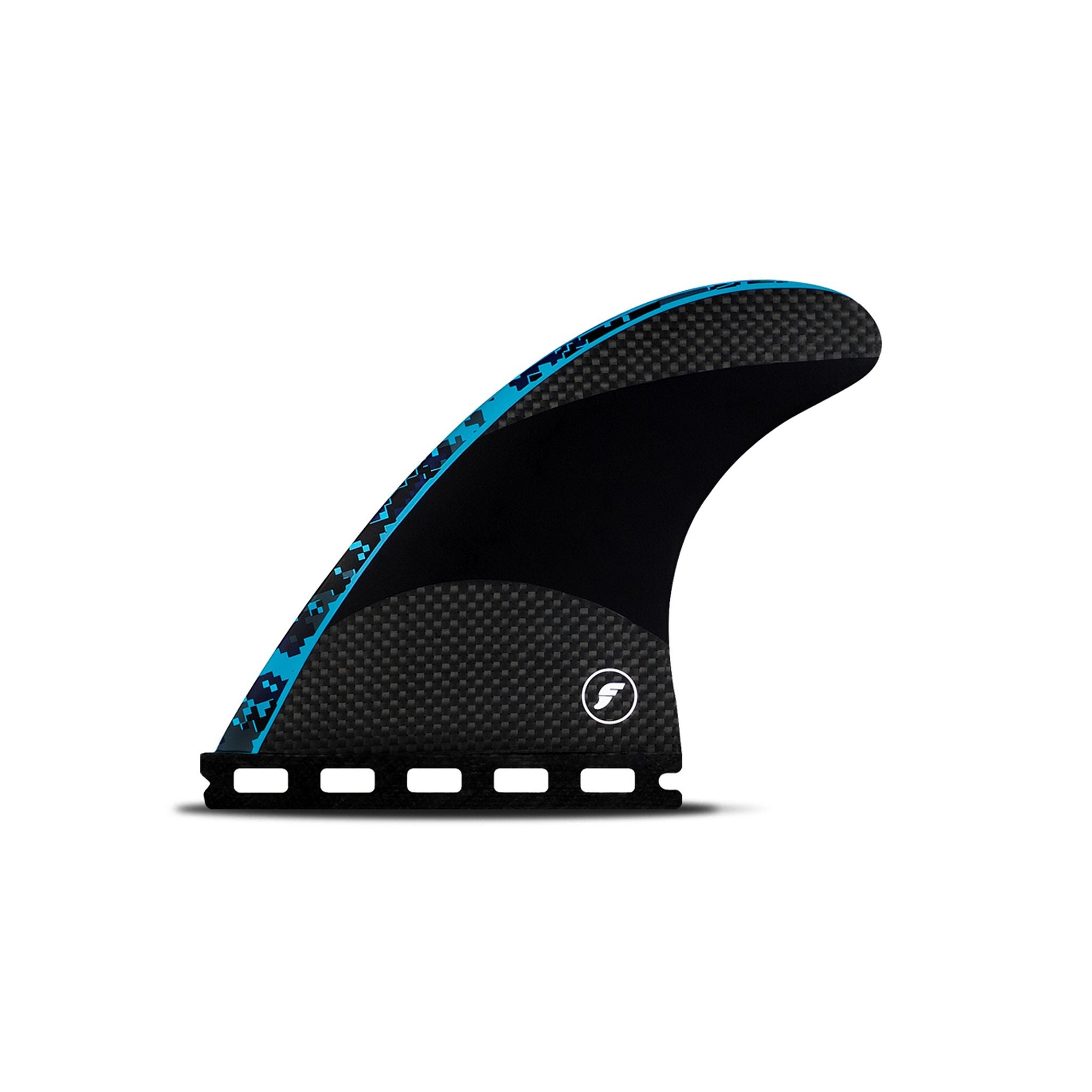 FUTURES Thruster Fin Set John John Techflex S Blue 3.8