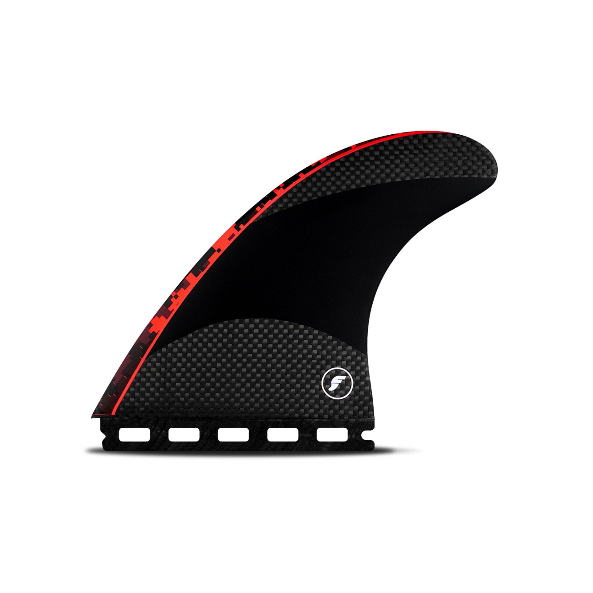 FUTURES Thruster Fin Set John John Techflex L Red 3.4