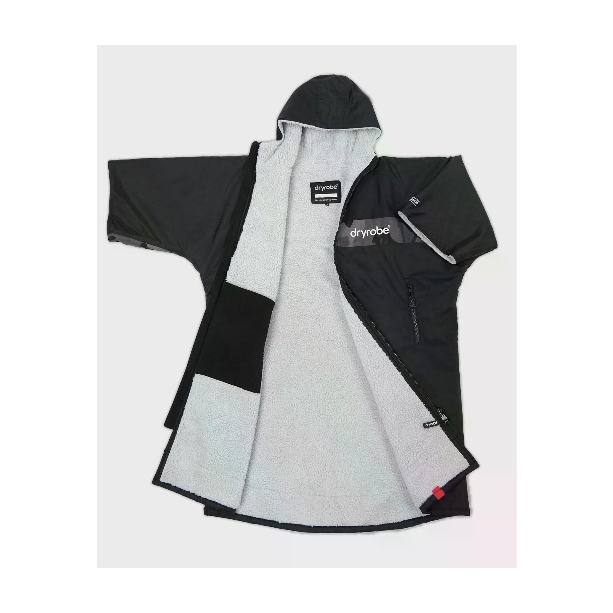 DRYROBE Advance Short Sleeve Black Red L