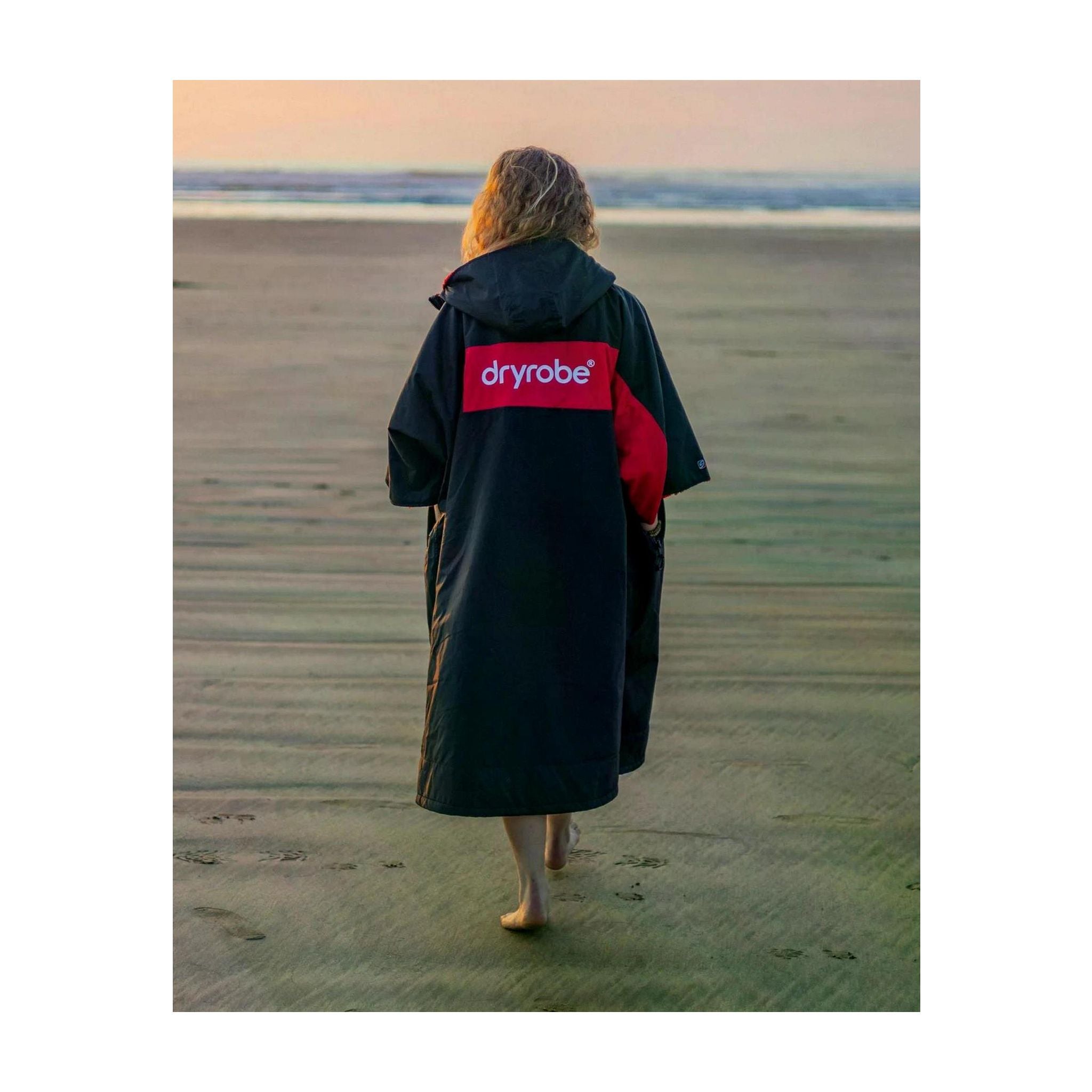 DRYROBE Advance Short Sleeve Black Red L